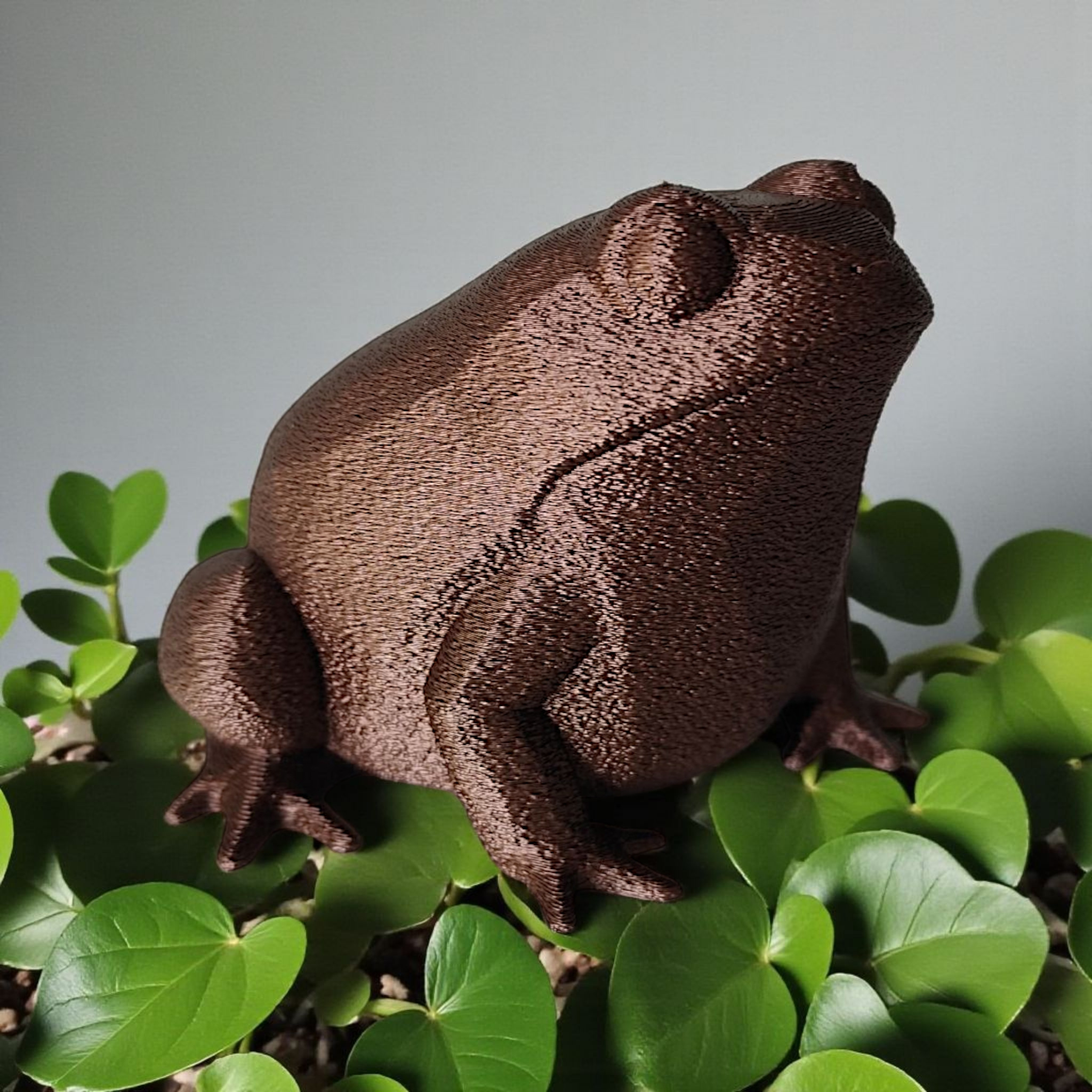 Sculpture #43 – Low Poly Fat Frog 3D print product image 4 by Deltaprints