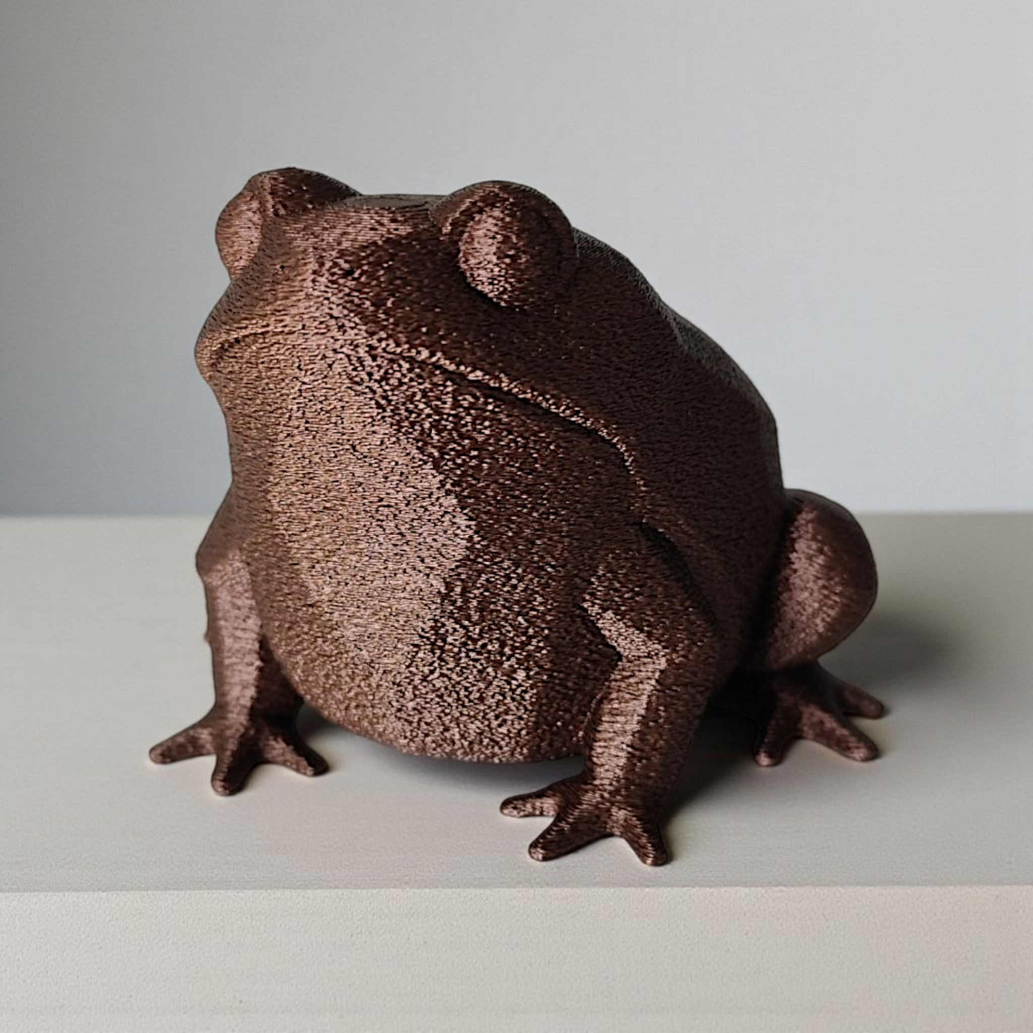 Sculpture #43 – Low Poly Fat Frog 3D print product image 3 by Deltaprints