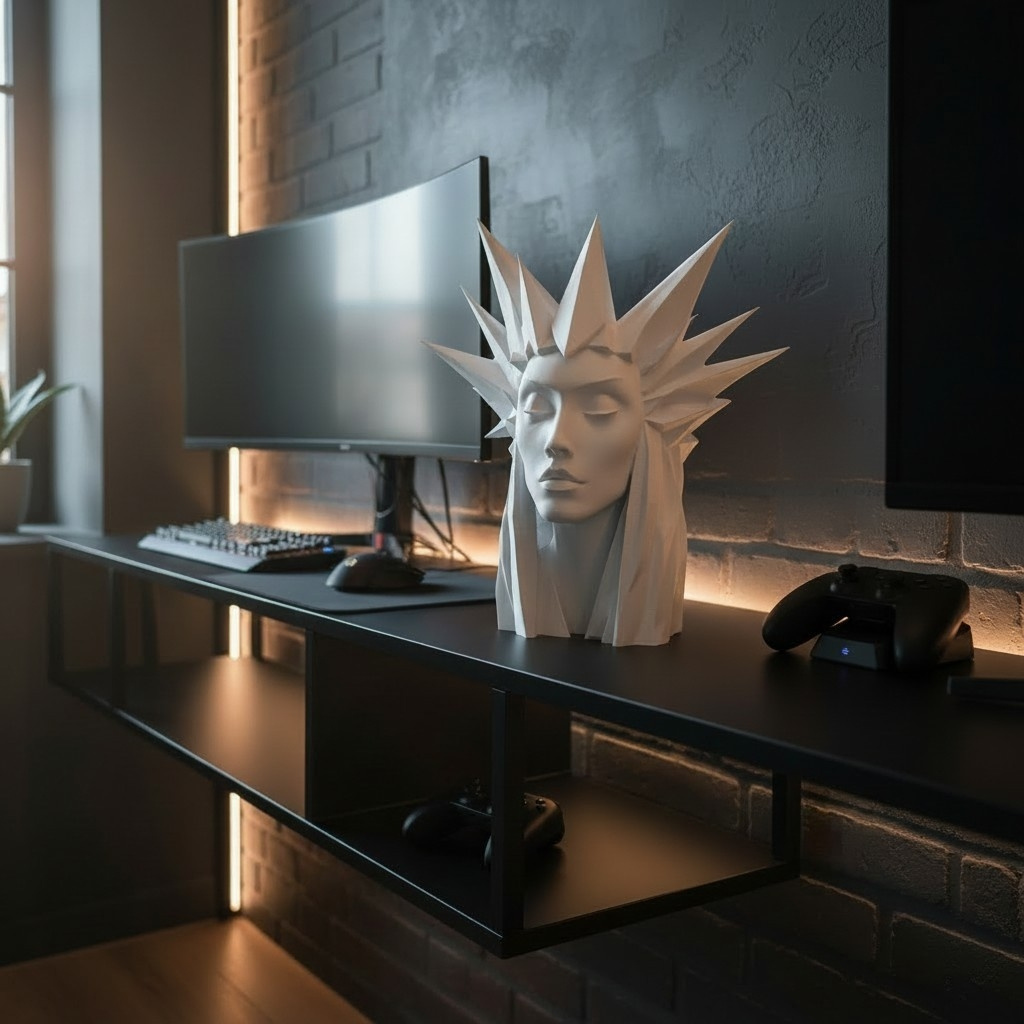Sculpture #51 – The Ice Queen 3D print product image 4 by Deltaprints