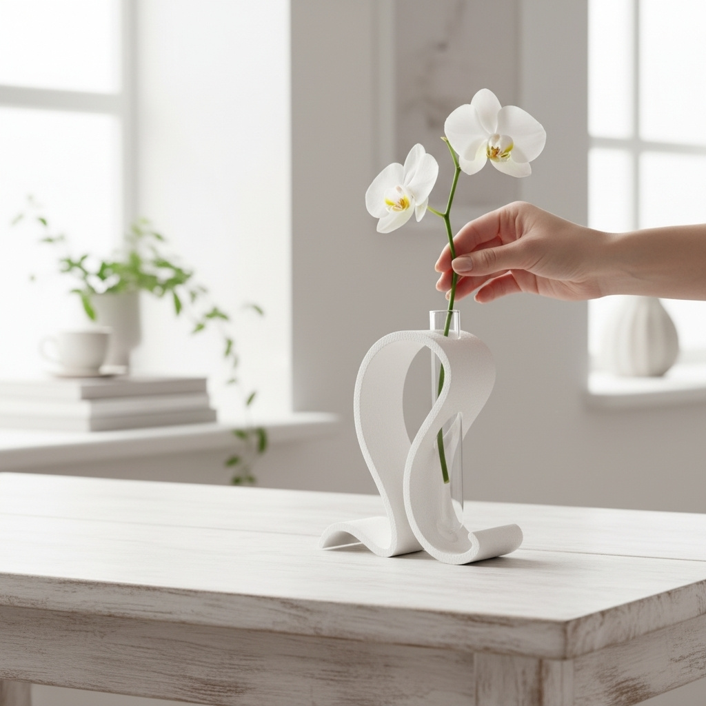 Beautiful test tube vase set commercial STL file Vases by Deltaprints