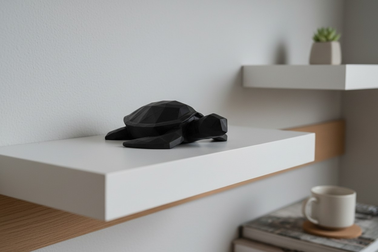 Sculpture #53 – Low Poly Sea Turtle 3D print product image 3 by Deltaprints