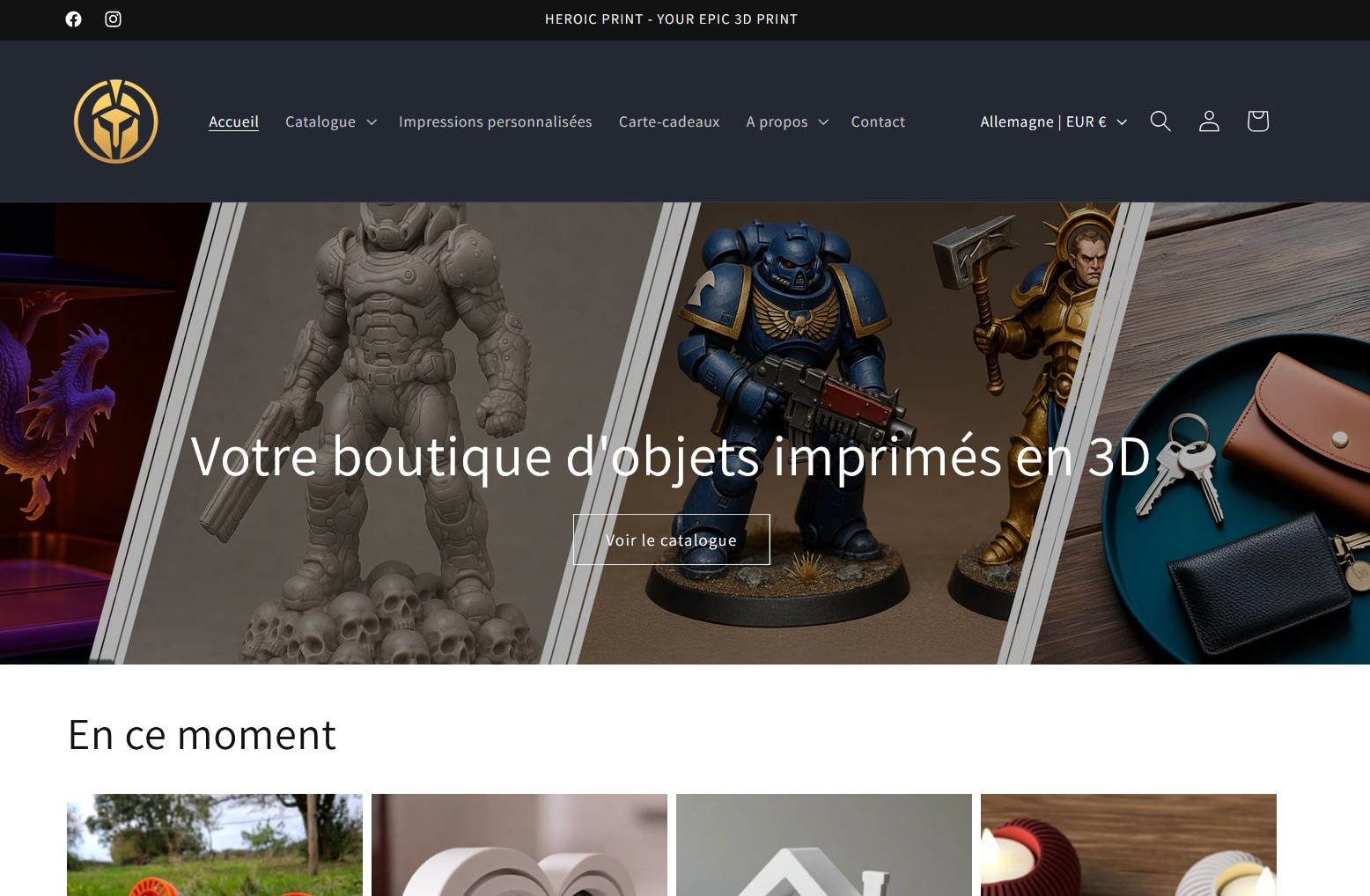 Heroic Print shop screenshot