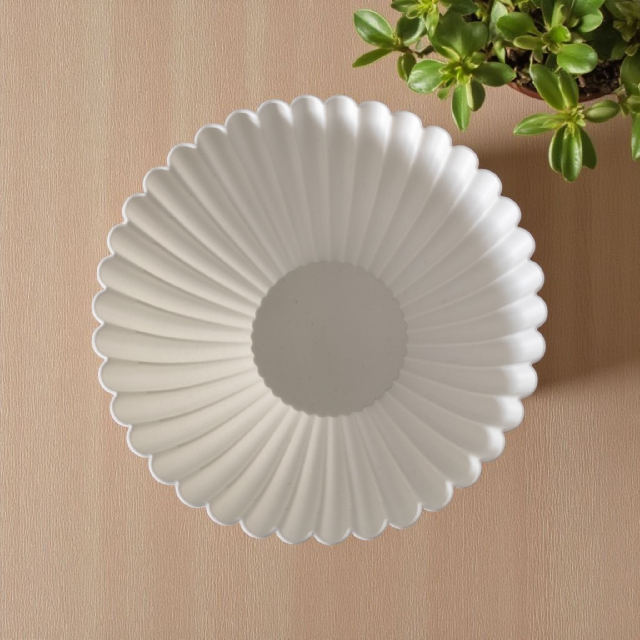 Ribbed acorn container (LED tealight compatible) 3D print product image 4 by Deltaprints