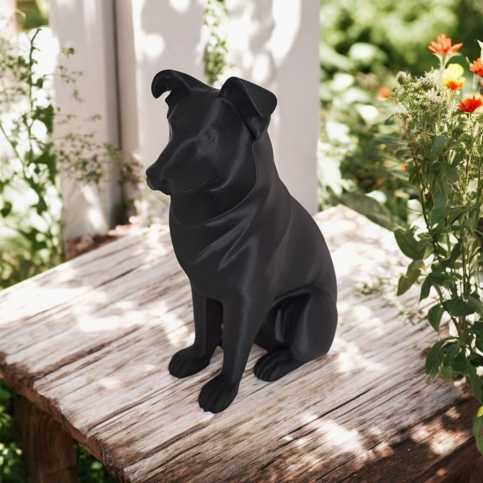 Sculpture #17 – Australian Shepherd 3D print product image 3 by Deltaprints