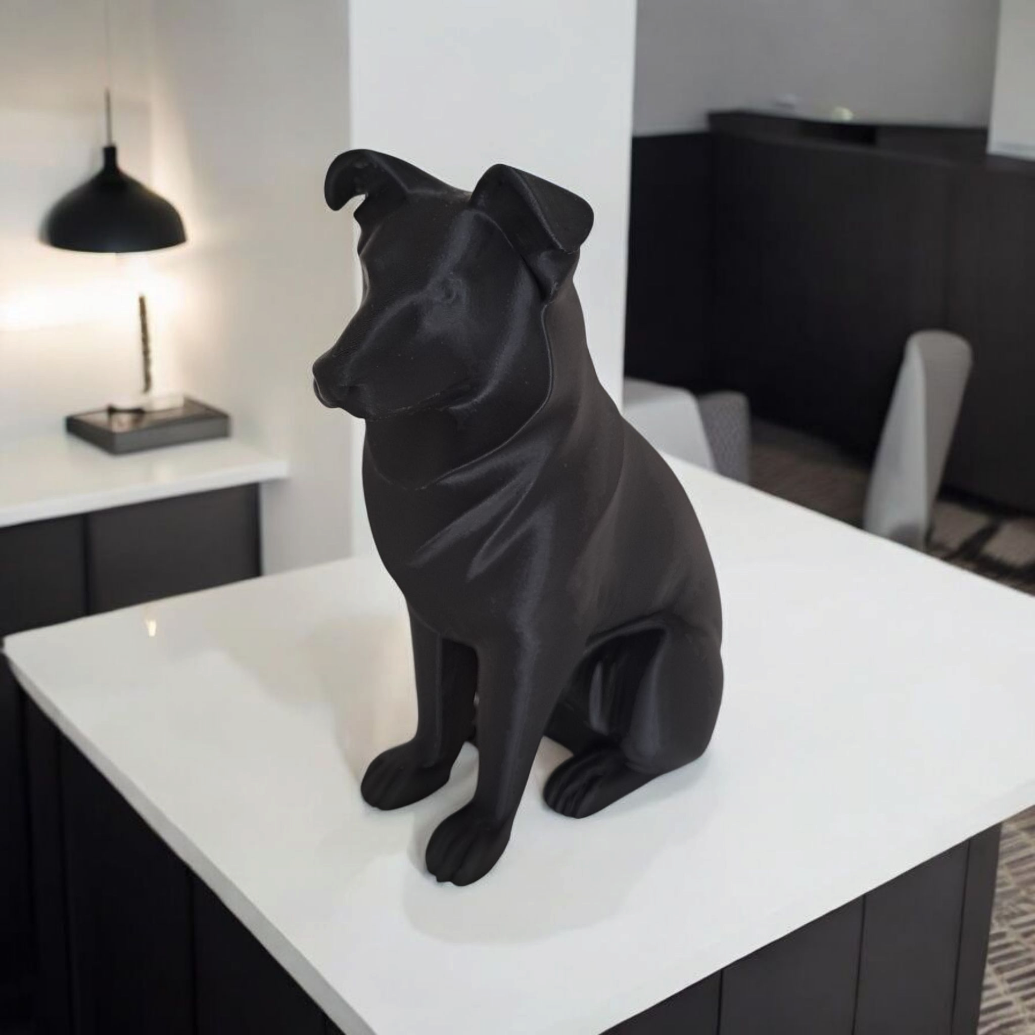 Sculpture #17 – Australian Shepherd 3D print product image 2 by Deltaprints