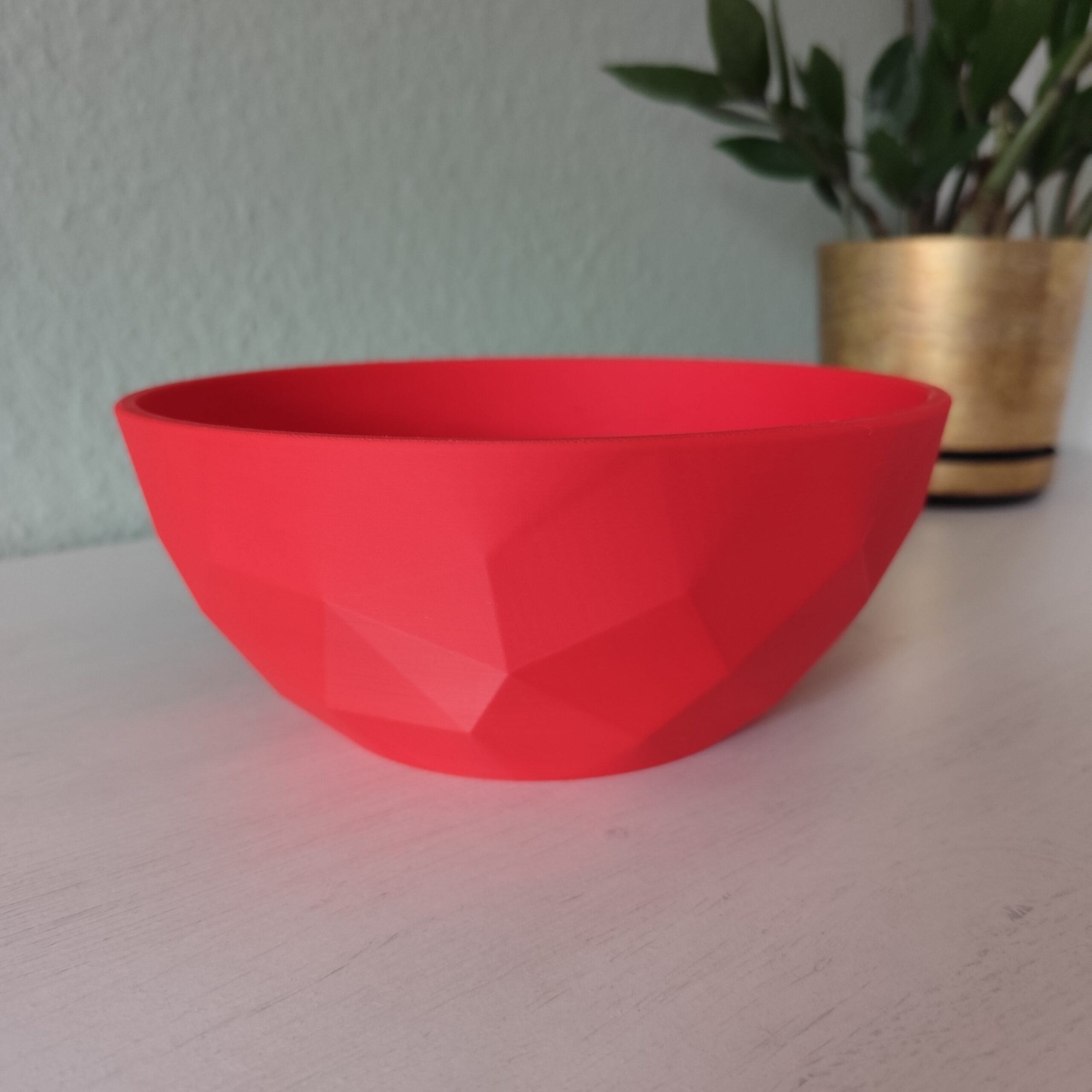 Low Poly Design Nacho Bowl 3D print product image 2 by Deltaprints