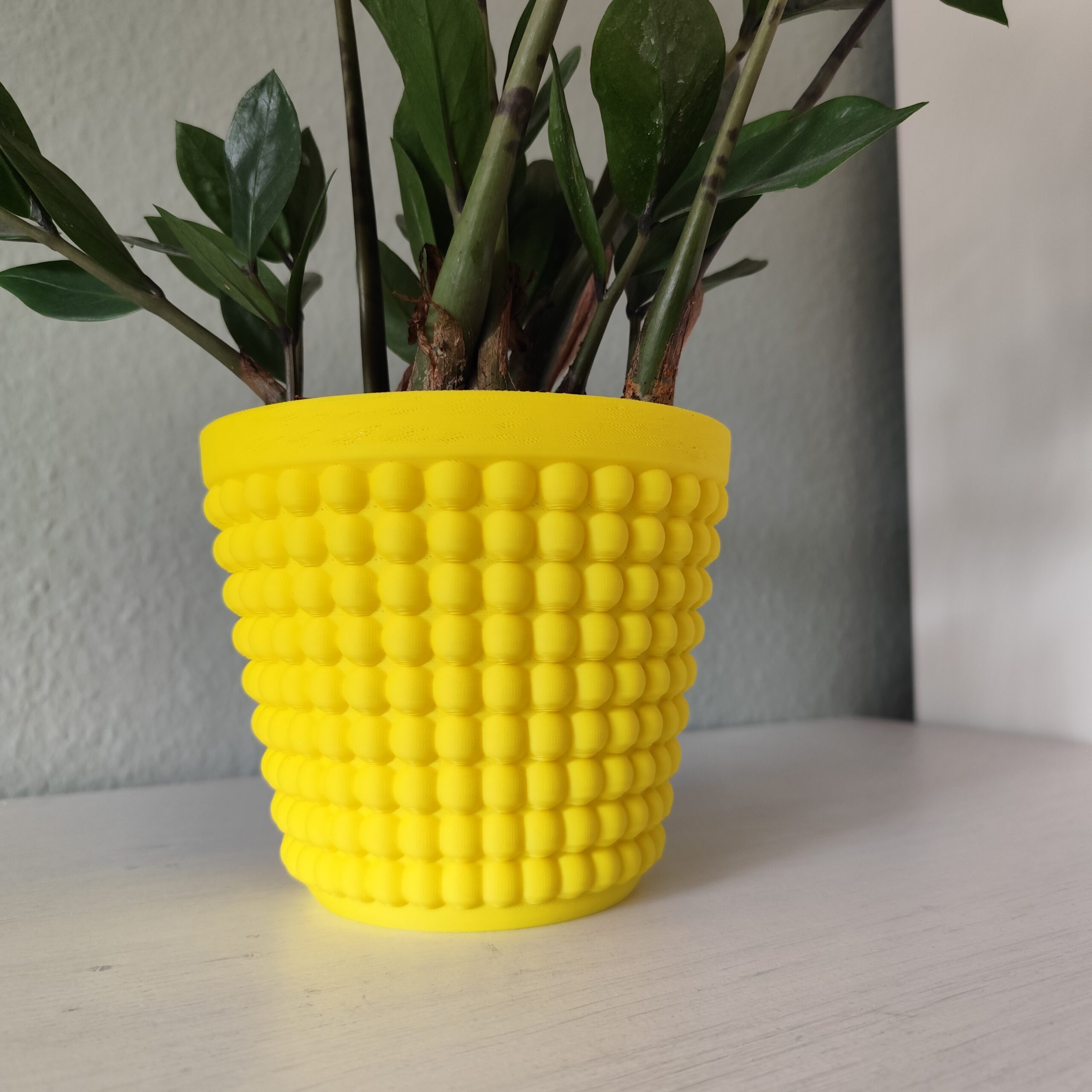 Stylish Bubble Plant Pot 3D print product image 2 by Deltaprints