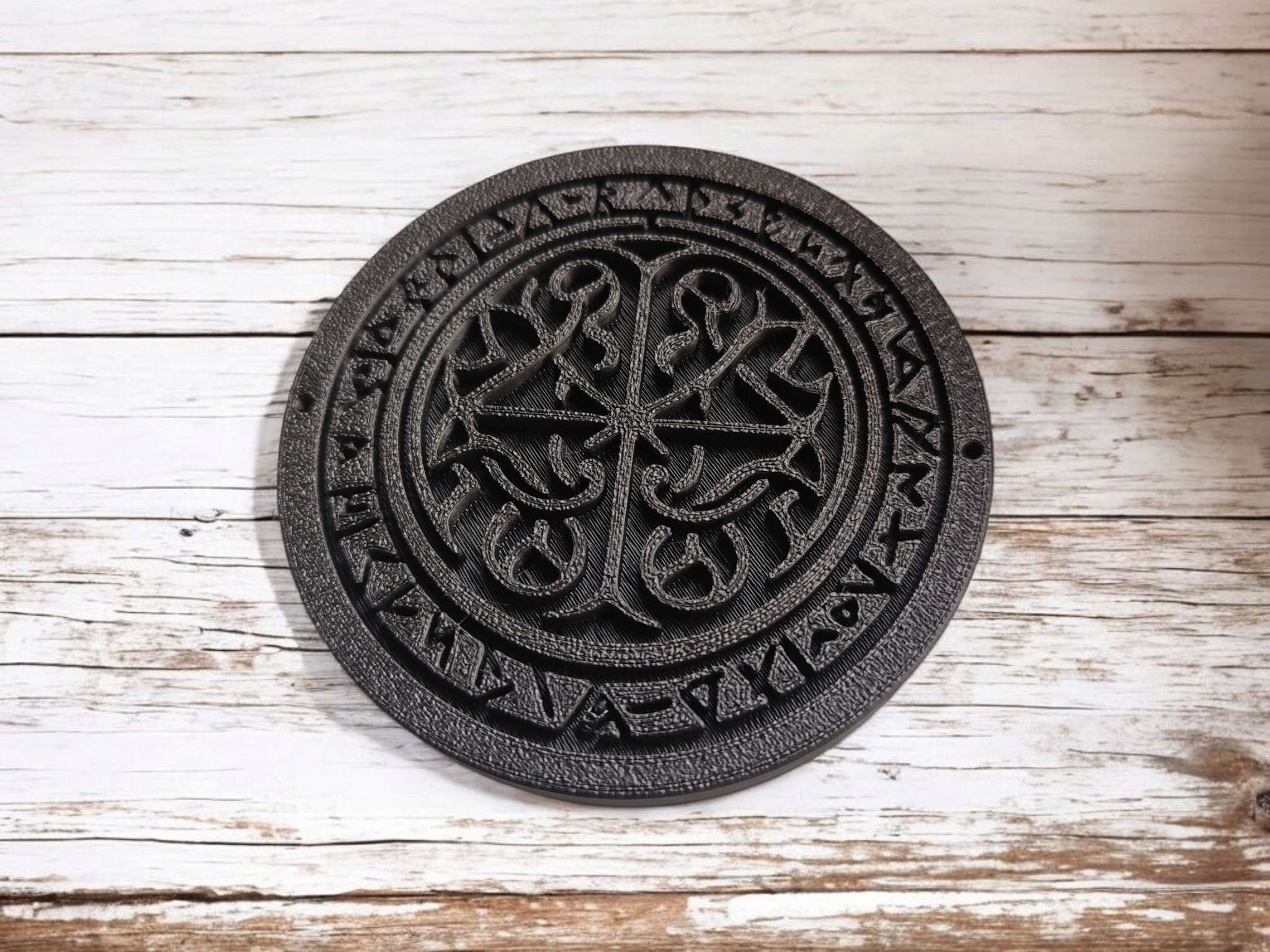 Drinks & Coffee Cup Coaster „Runestone“ 3D print product image 3 by Deltaprints