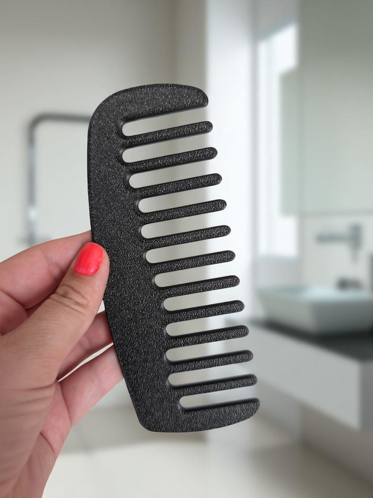 Smart Detangle Comb 3D print product image 4 by Deltaprints