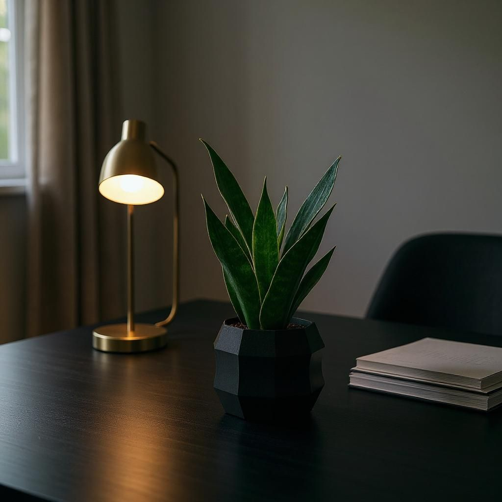Minimalistic Decagonal Shaped Flowerpot 3D print product image 3 by Deltaprints