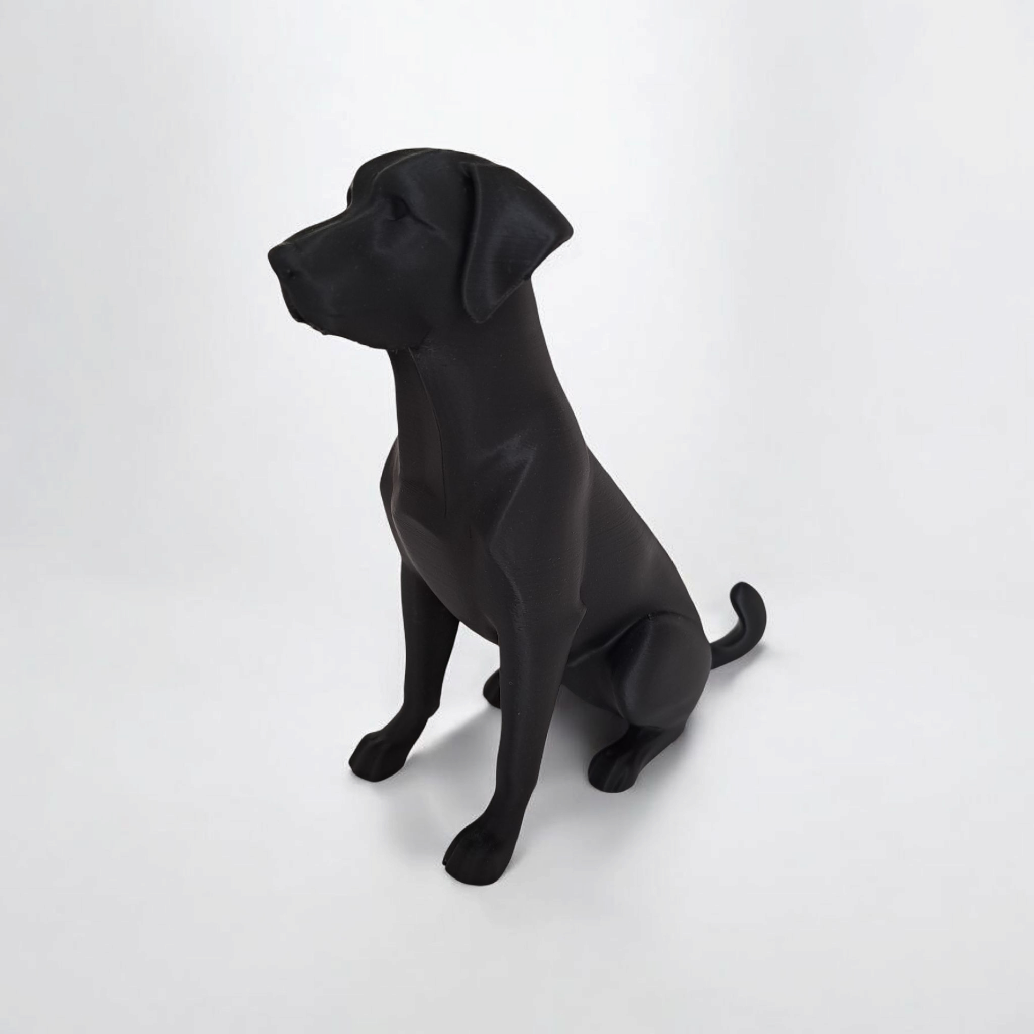 Sculpture #16 – Minimalist Labrador 3D print product image 4 by Deltaprints