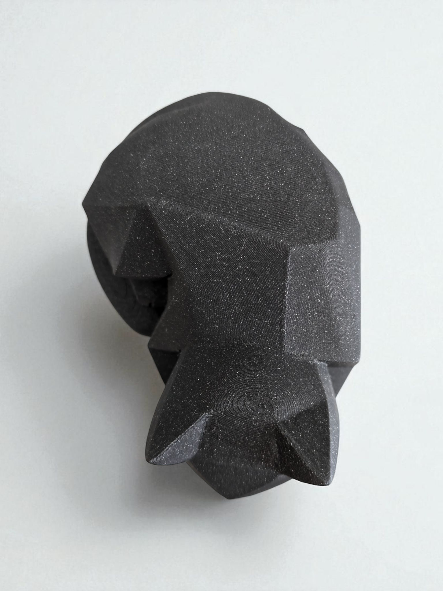 Sculpture #31 – Cute Waiting Low Poly Kitten, Cat 3D print product image 4 by Deltaprints