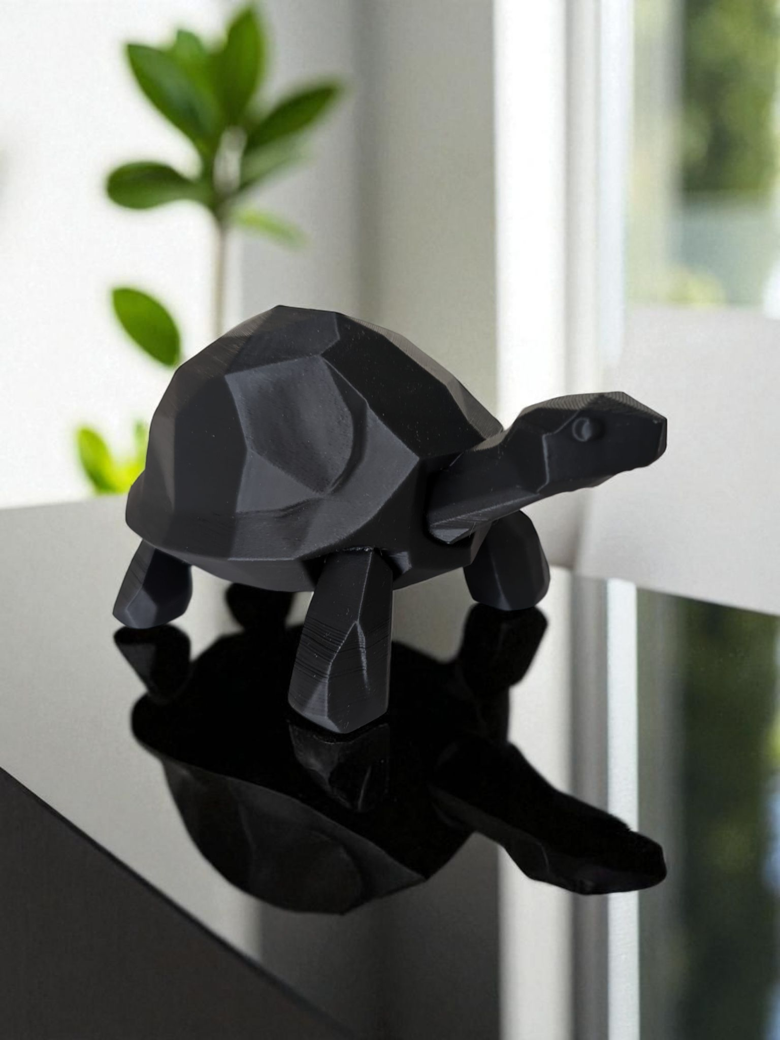 Sculpture #28 – Walking Low Poly Turtle 3D print product image 3 by Deltaprints