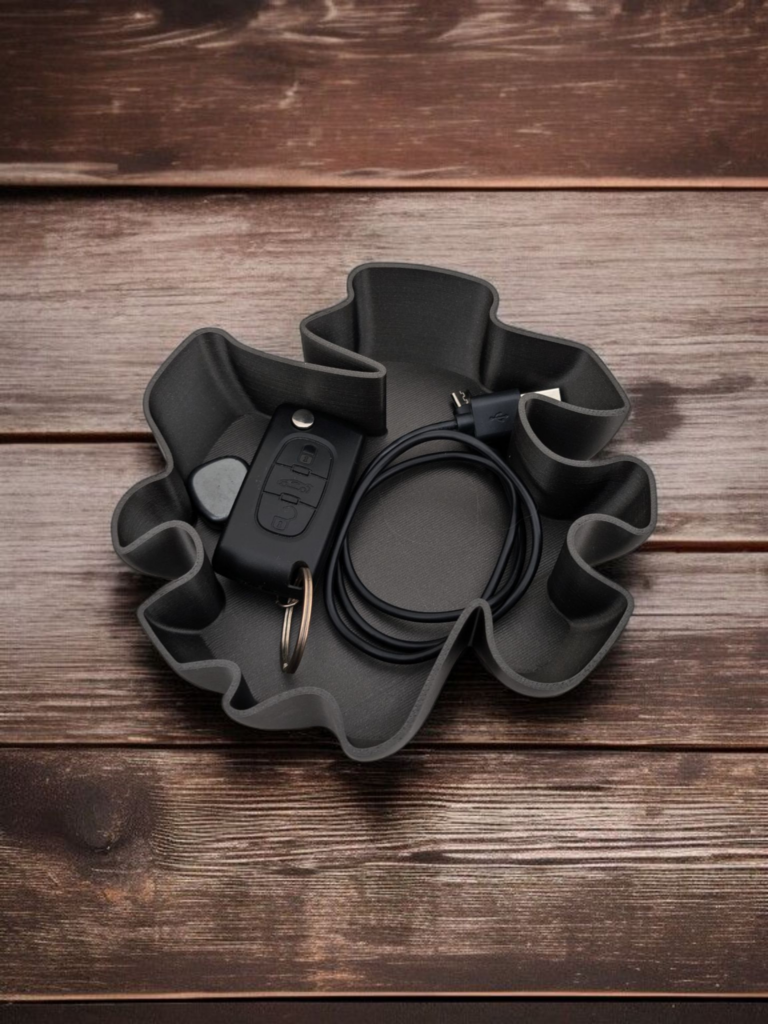 Organic Design Catchall Bowl – commercial STL model for 3D printing by Deltaprints