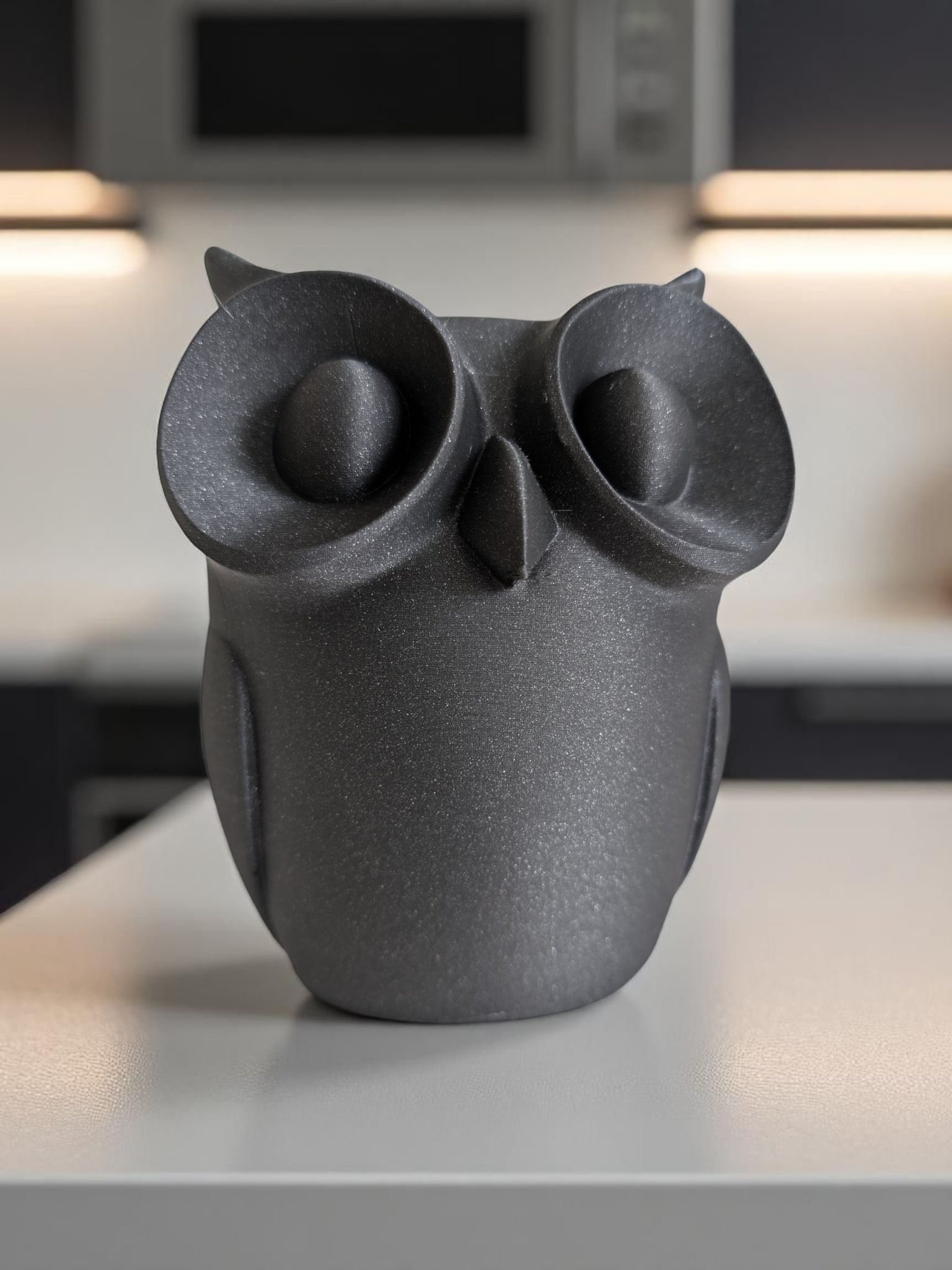 Sculpture #33 – Minimalist Owl Sculpture commercial STL file Sculptures by Deltaprints