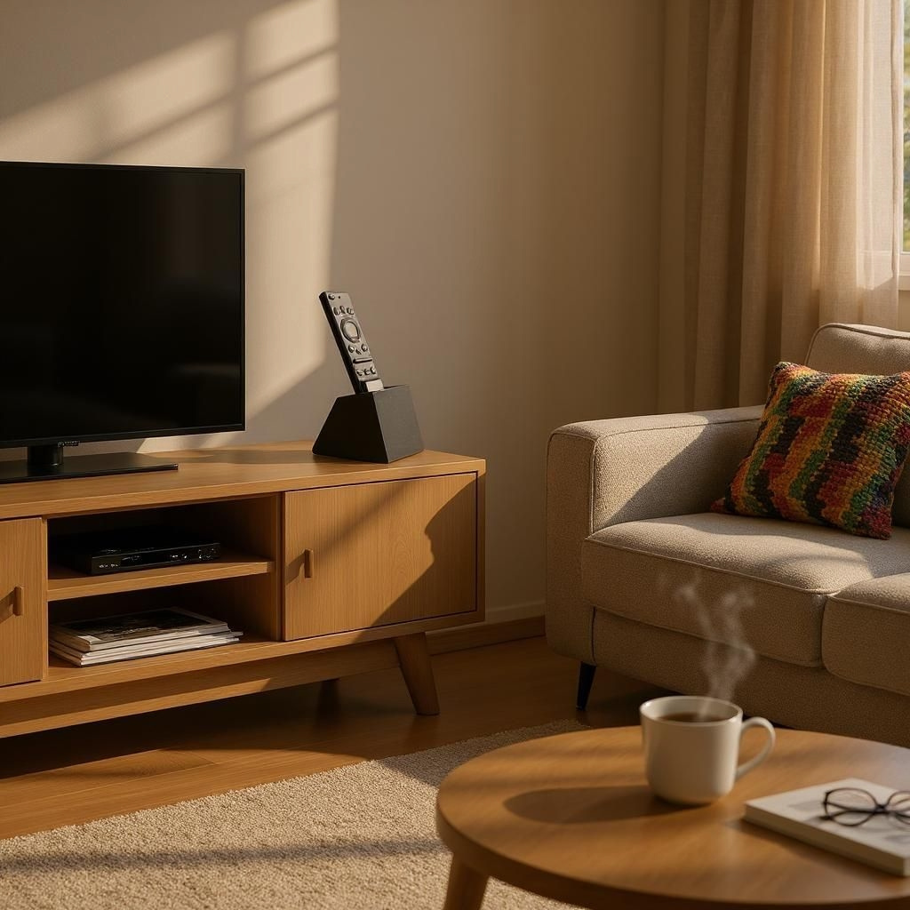 Single Remote Control Holder, Stand 3D print product image 2 by Deltaprints