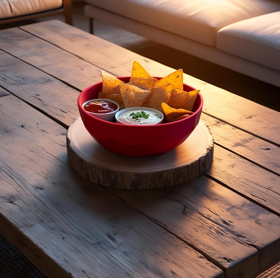 Low Poly Design Nacho Bowl – commercial STL model for 3D printing by Deltaprints
