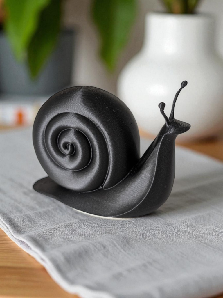 Sculpture #30 – The Minimalist Snail – commercial STL model for 3D printing by Deltaprints