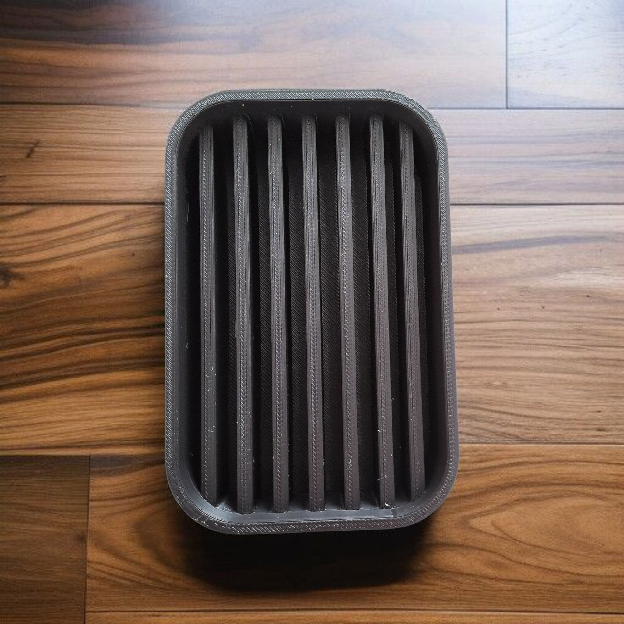 Modern Soap Bar Holder With Drainage Ribs 3D print product image 3 by Deltaprints