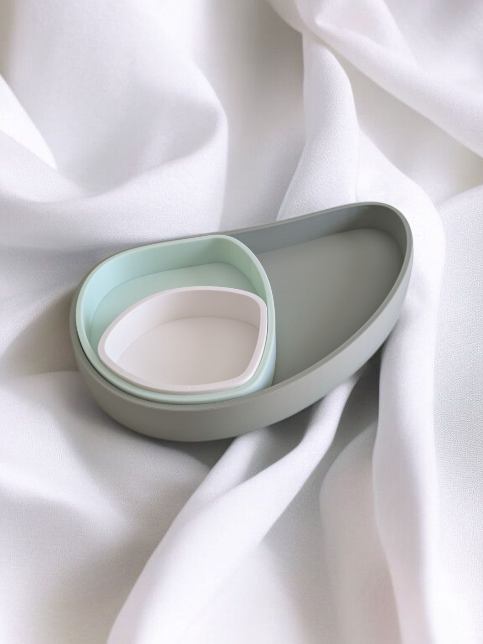 TrioCurve – Nesting Trays for Modular organizing 3D print product image 3 by Deltaprints
