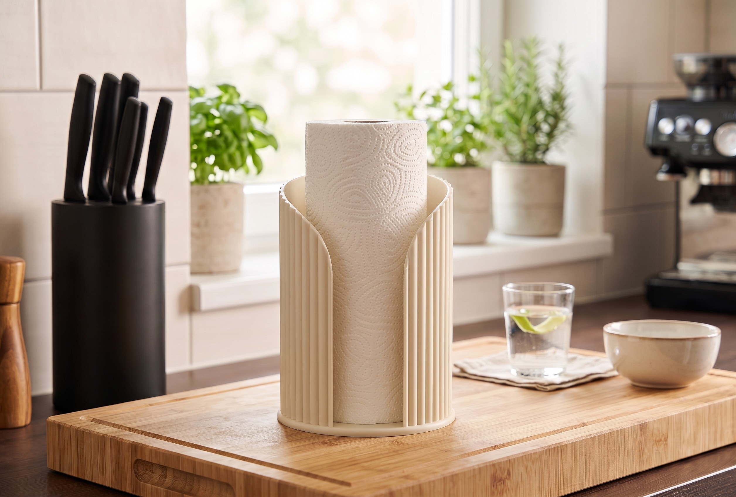 „Inca“ Paper Towel Holder – commercial STL model for 3D printing by Deltaprints