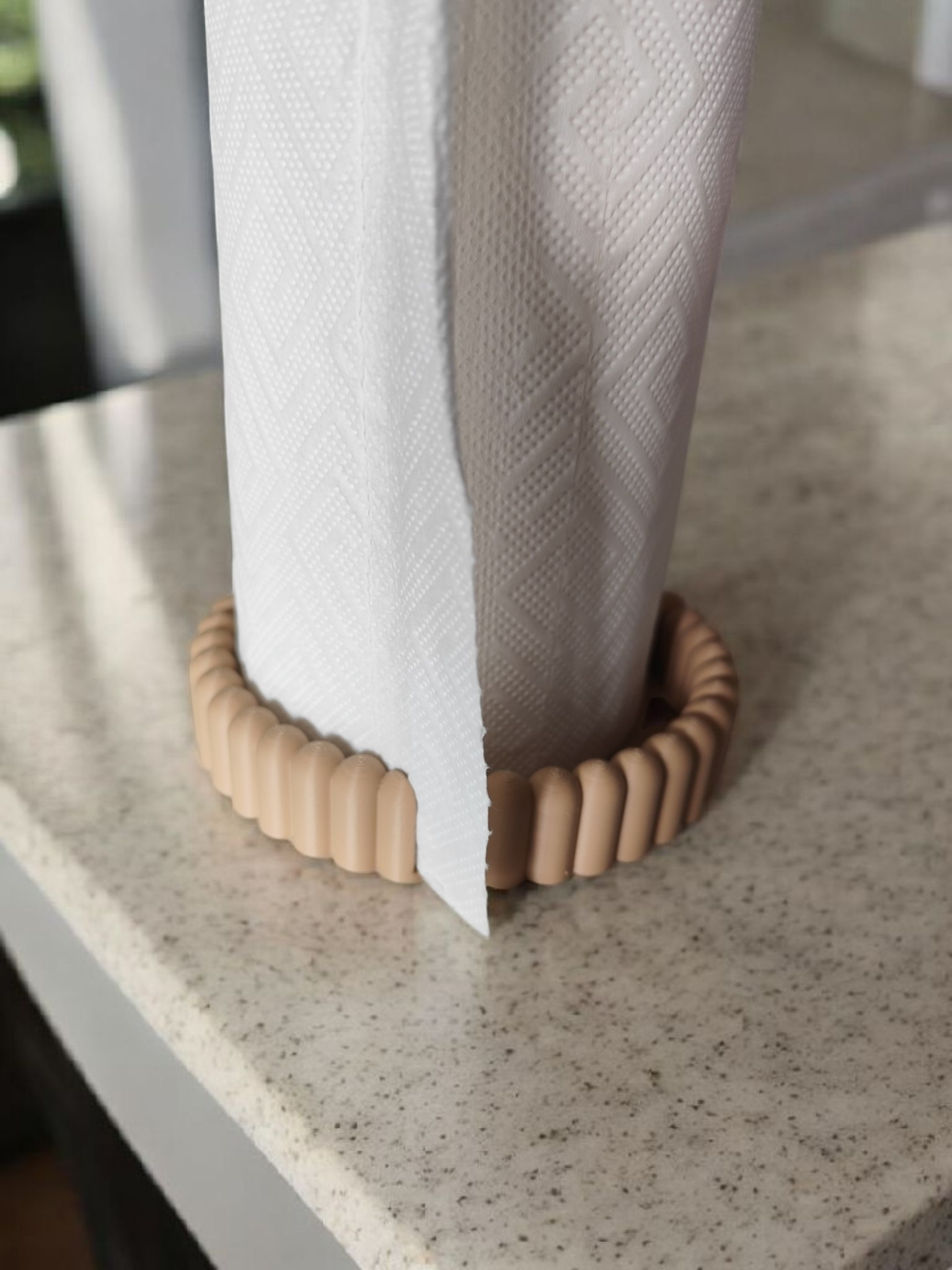 Kitchen Roll or Paper Towel Holder 3D print product image 3 by Deltaprints