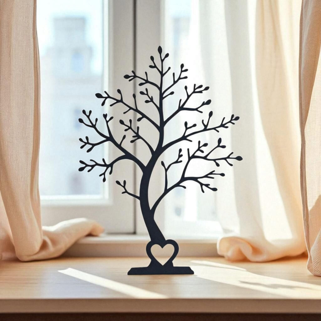 Minimalist Tree Decor – Print In Place – commercial STL model for 3D printing by Deltaprints