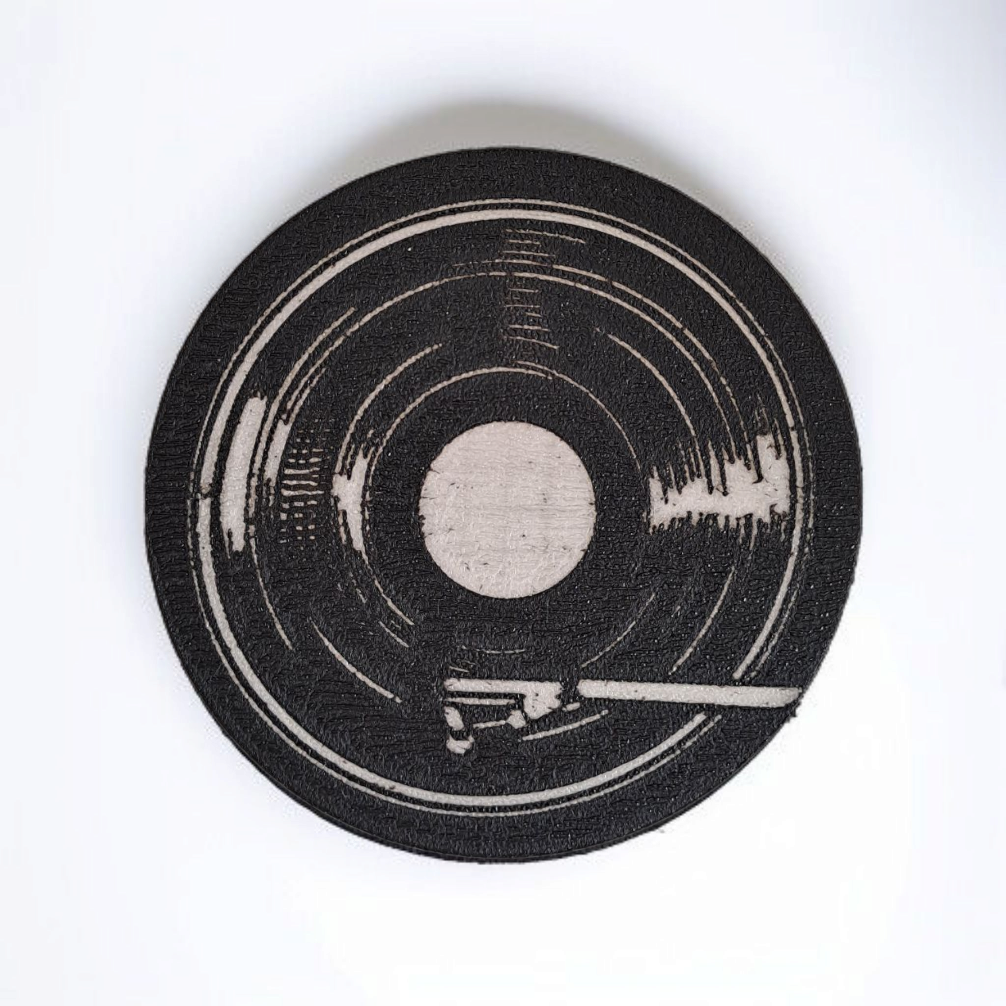 Old Record Coaster „Vintage Vinyl“ 3D print product image 3 by Deltaprints