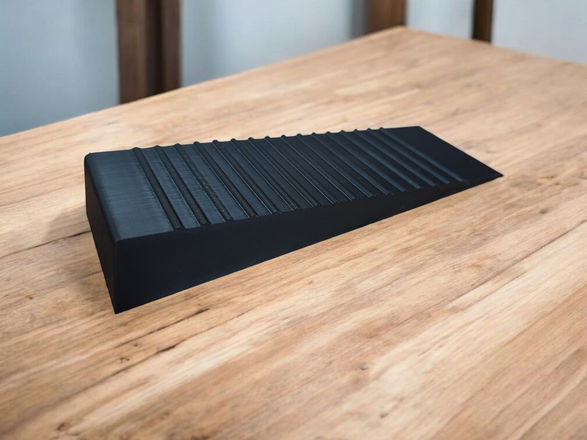 Strong Door Wedge With Anti-Slip Grooves 3D print product image 4 by Deltaprints