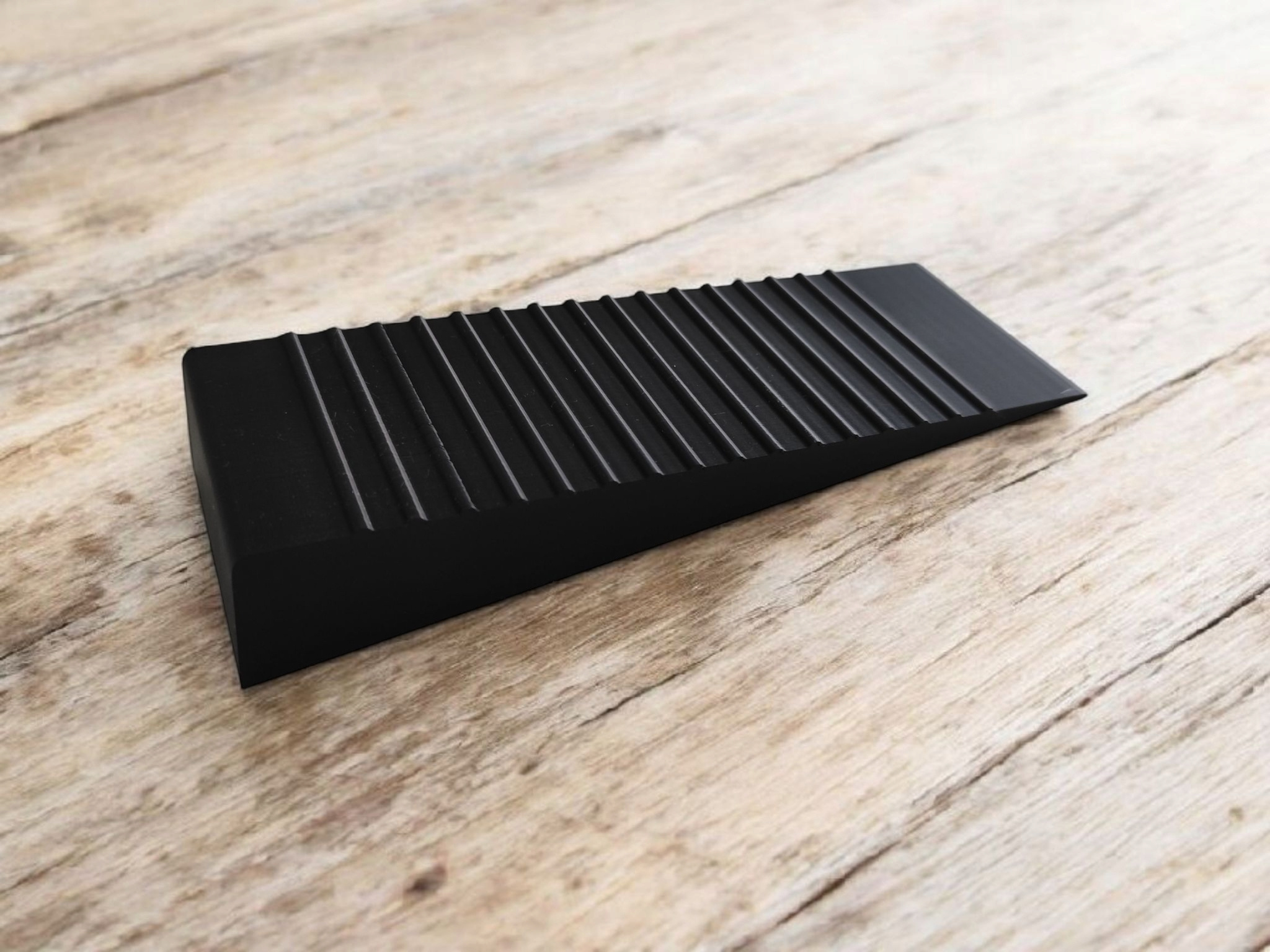 Strong Door Wedge With Anti-Slip Grooves 3D print product image 2 by Deltaprints