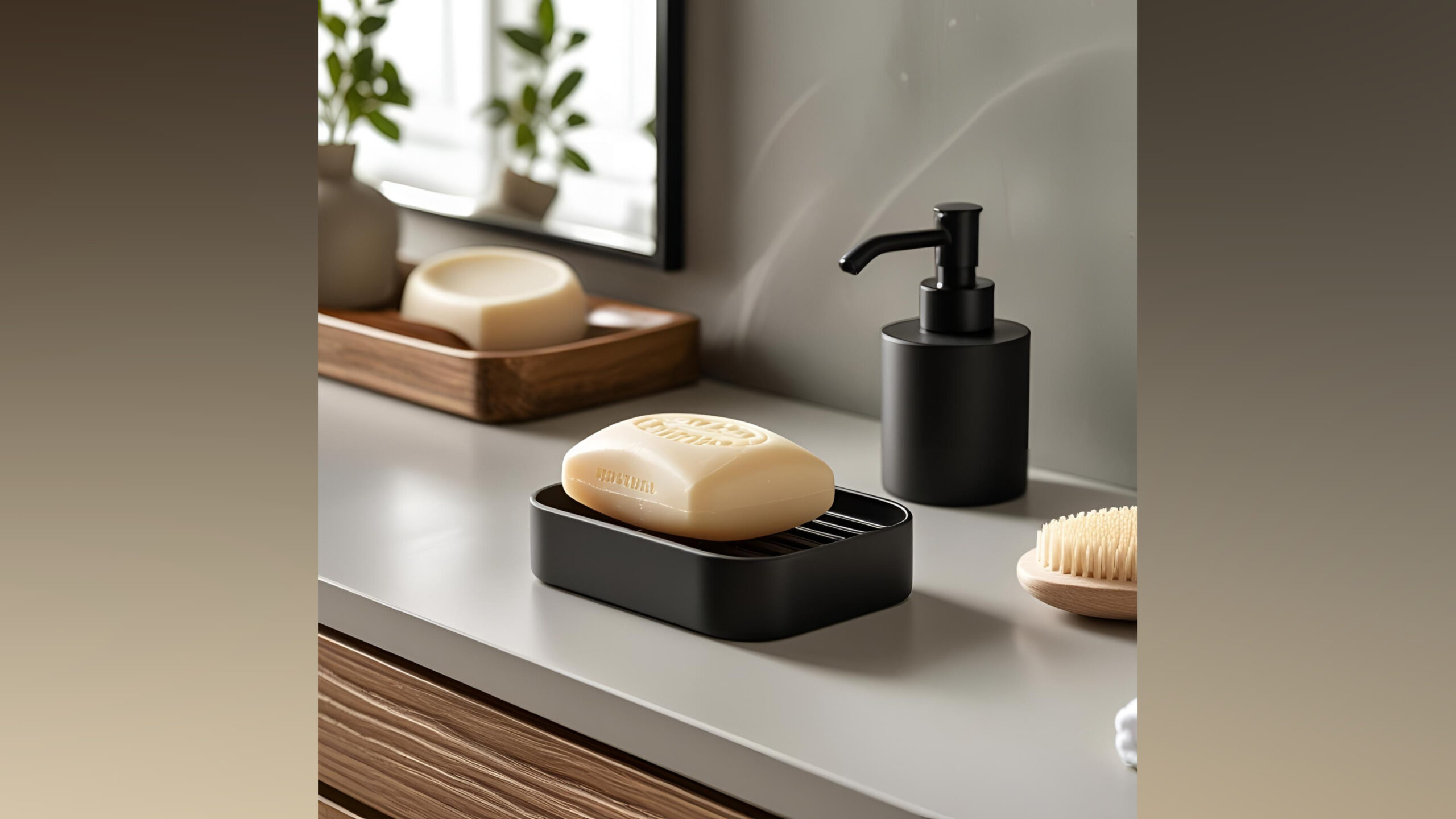 Modern Soap Bar Holder With Drainage Ribs commercial STL file Bathroom Stuff by Deltaprints