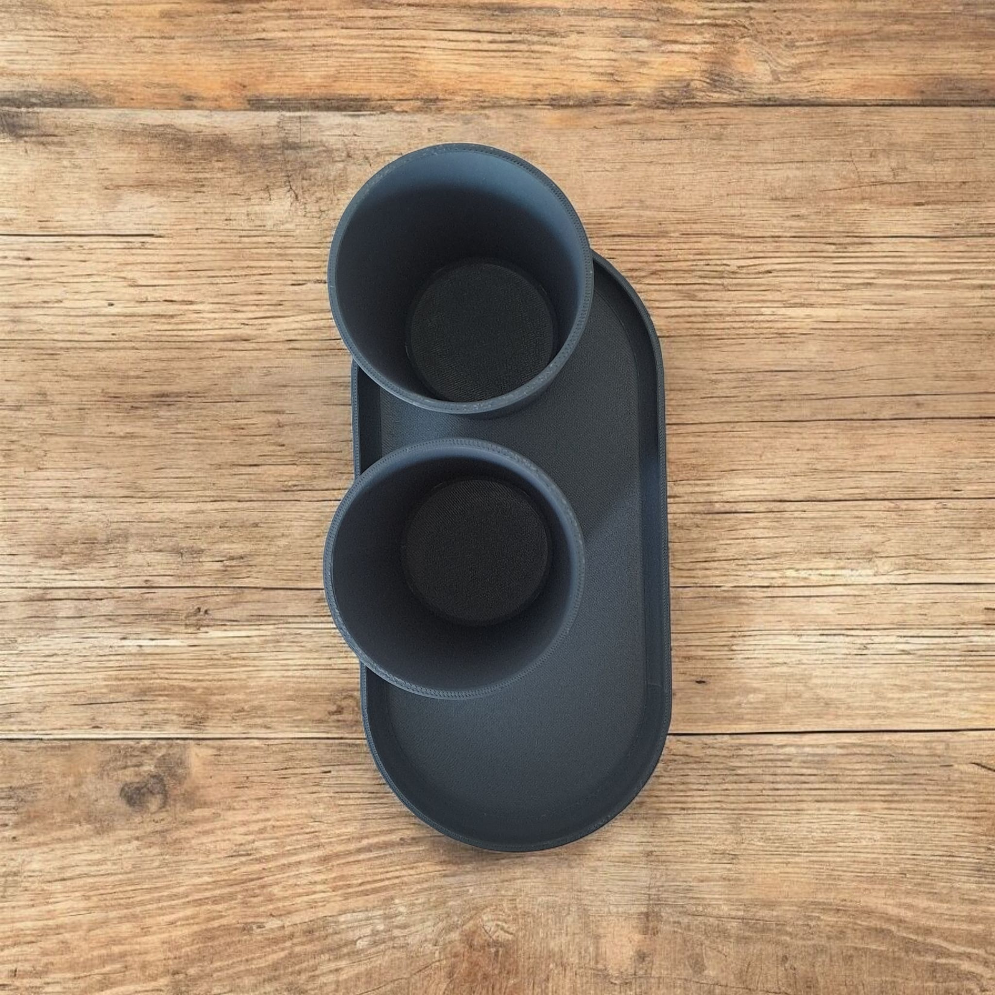 Minimalist Toothbrush Holder Set with Tray 3D print product image 4 by Deltaprints