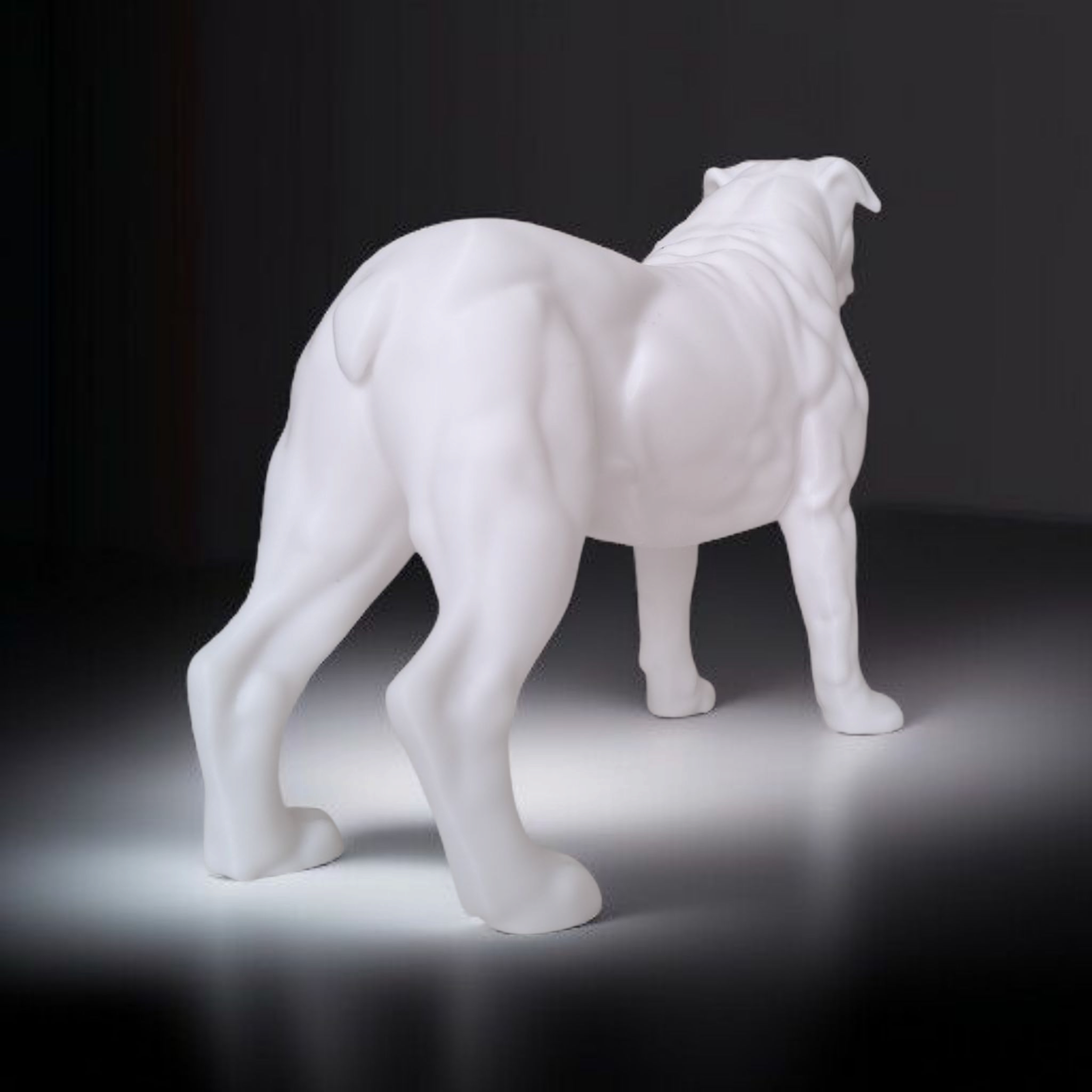 Sculpture #15 – American Bulldog 3D print product image 3 by Deltaprints