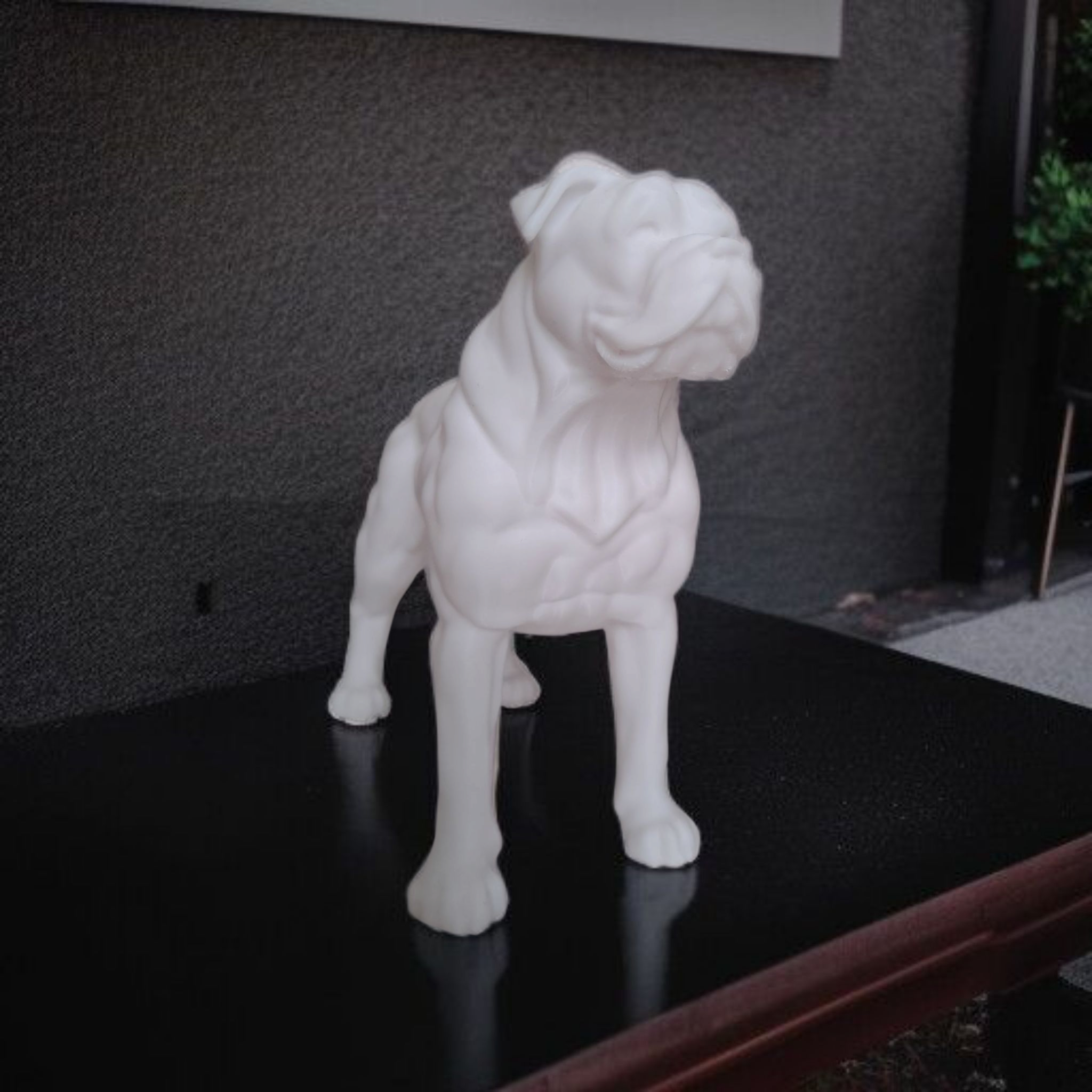 Sculpture #15 – American Bulldog 3D print product image 4 by Deltaprints