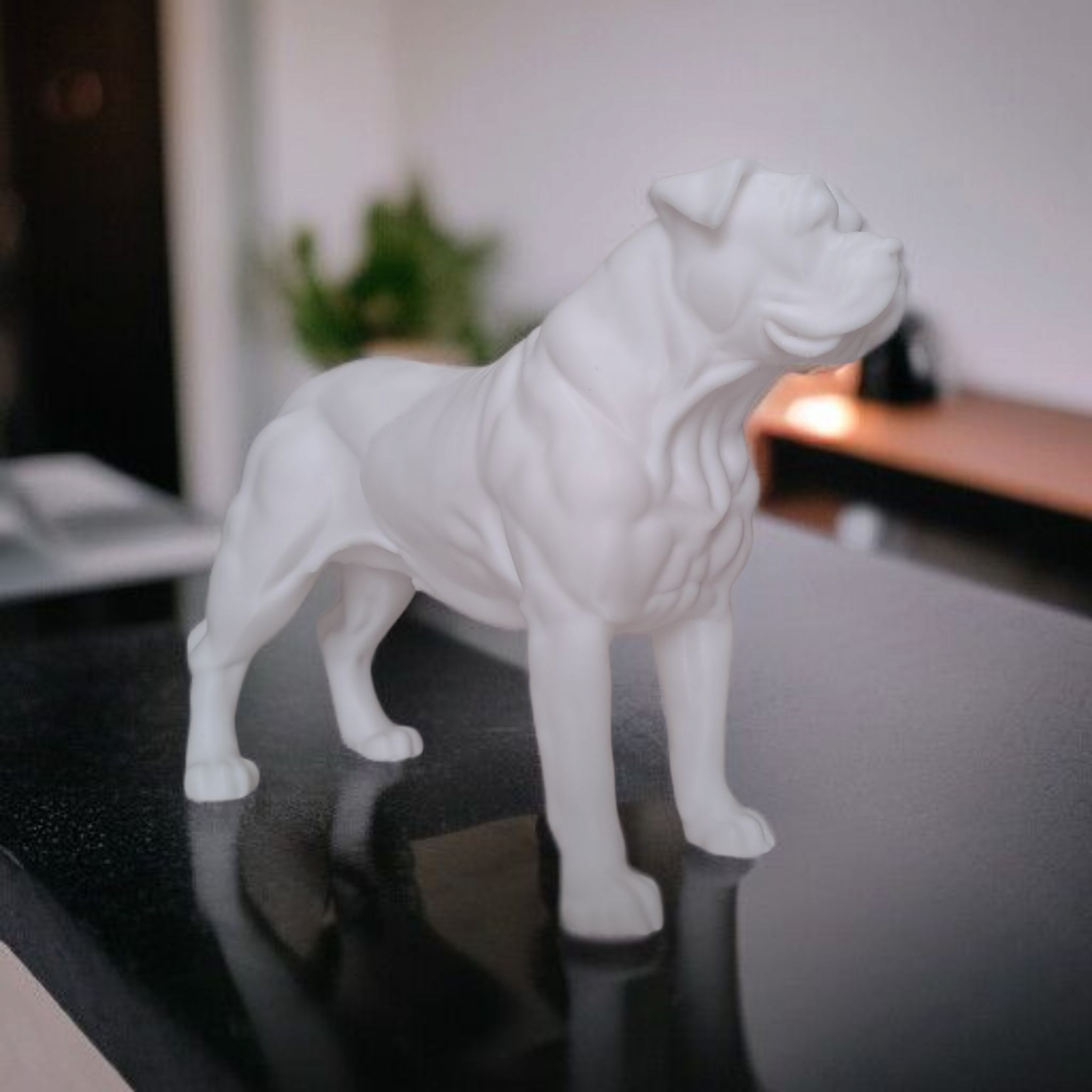 Sculpture #15 – American Bulldog 3D print product image 2 by Deltaprints