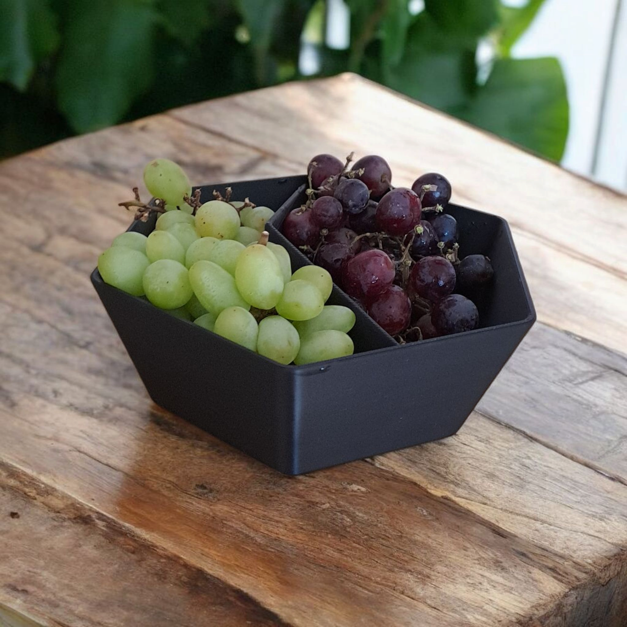 Pistachio Bowl With Two Compartments 3D print product image 2 by Deltaprints