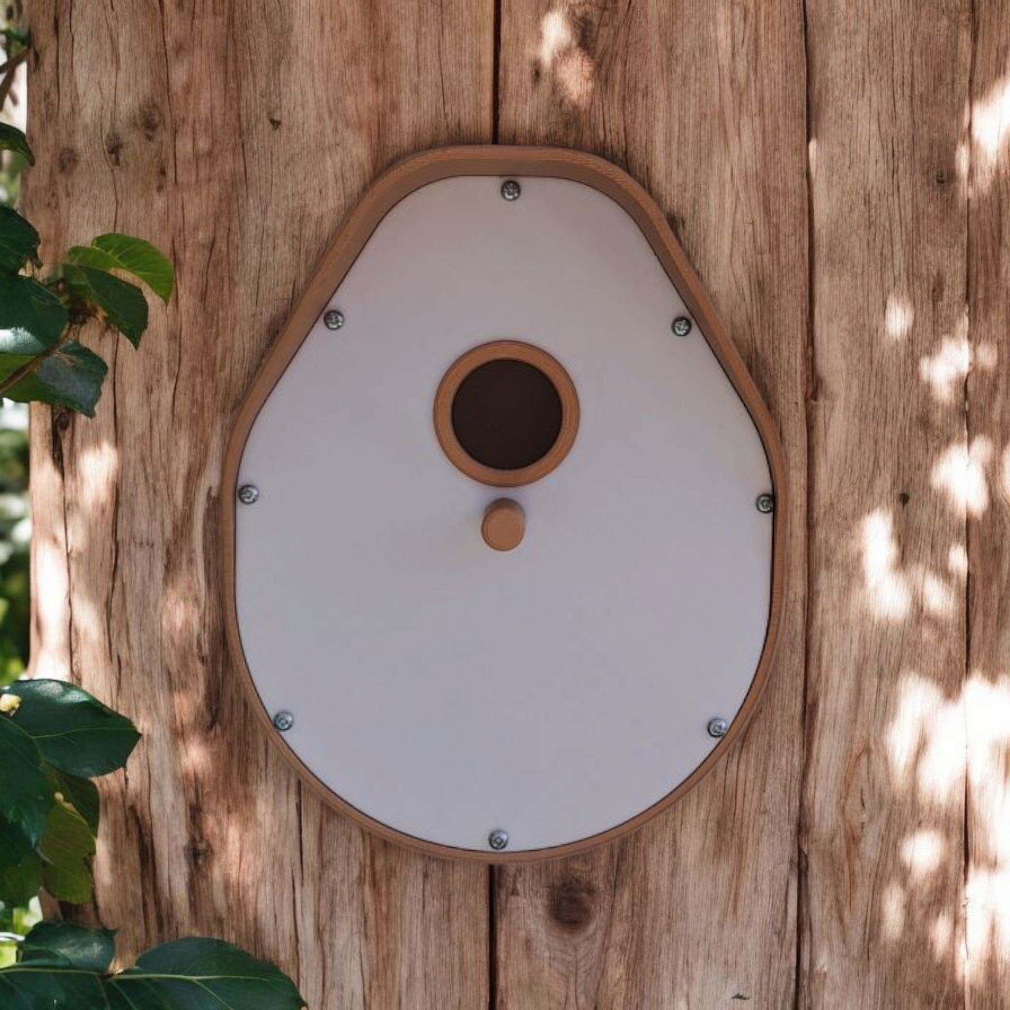 Modernly Designed, Curved Birdhouse 3D print product image 2 by Deltaprints