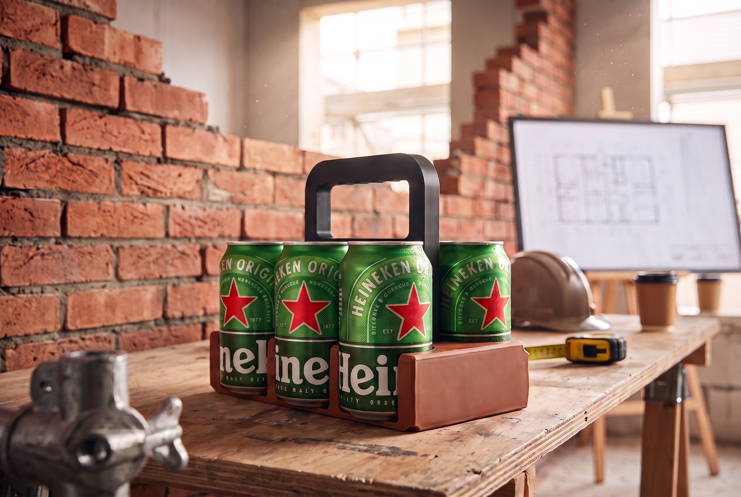 Beer Brick – The Ultimate Can Caddy commercial STL file Useful Things by Deltaprints