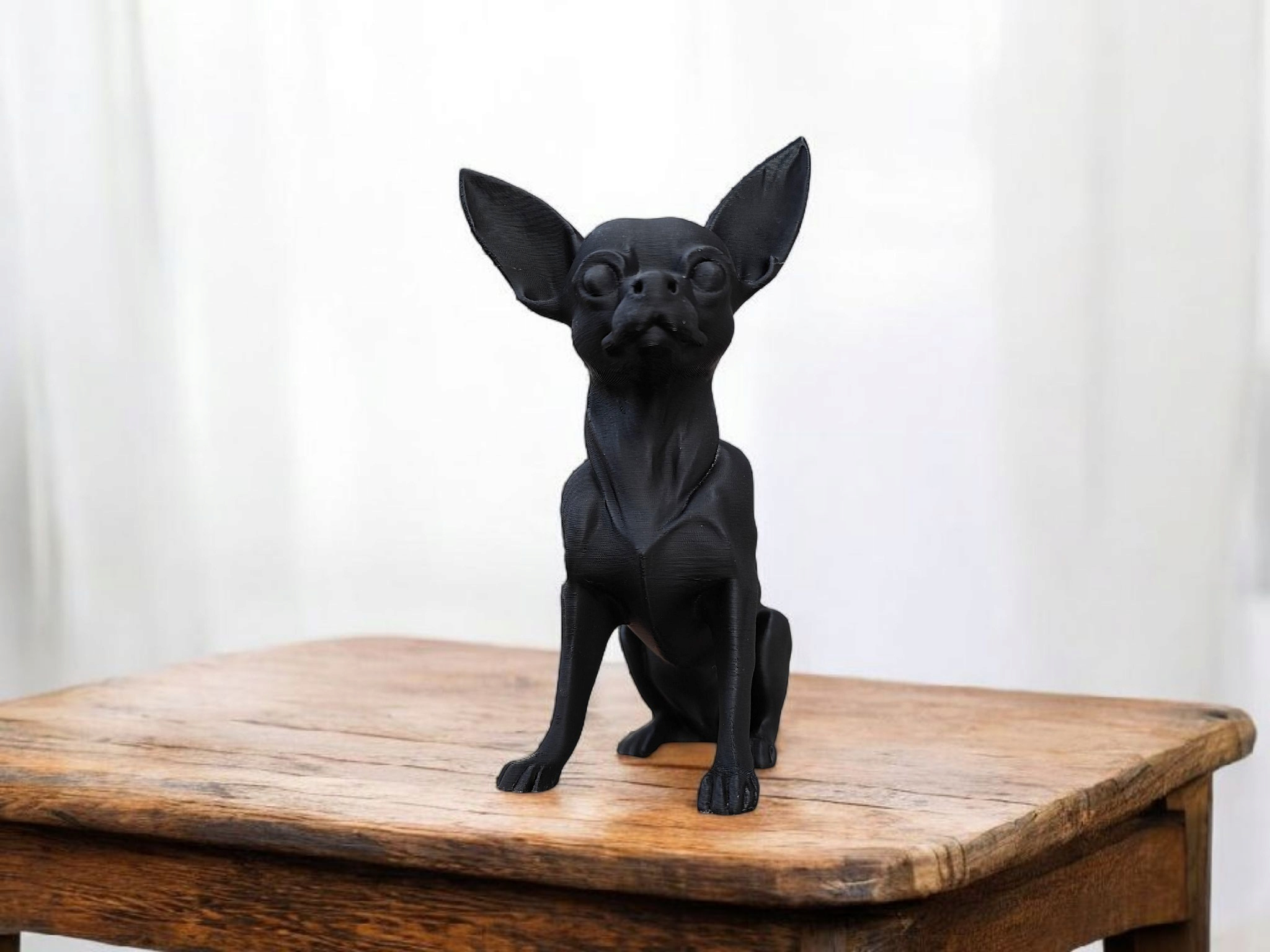 Sculpture #11 – „Chihuahua“ 3D print product image 3 by Deltaprints