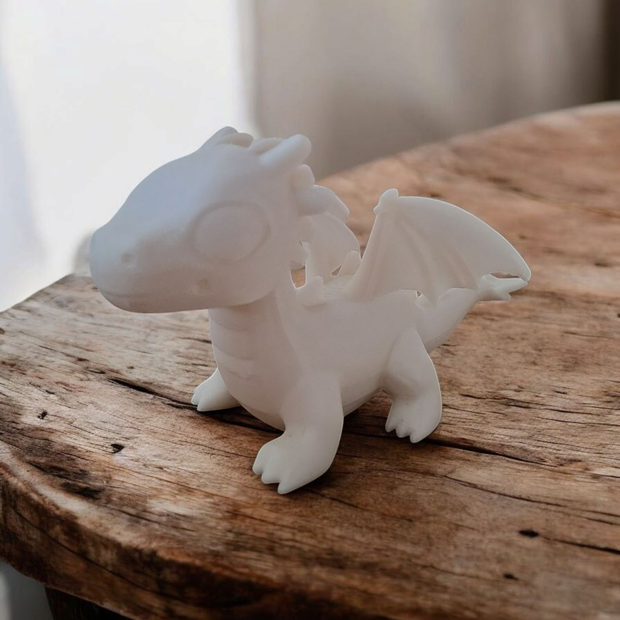 Cute Dragon Figure – Little Guardian 3D print product image 4 by Deltaprints