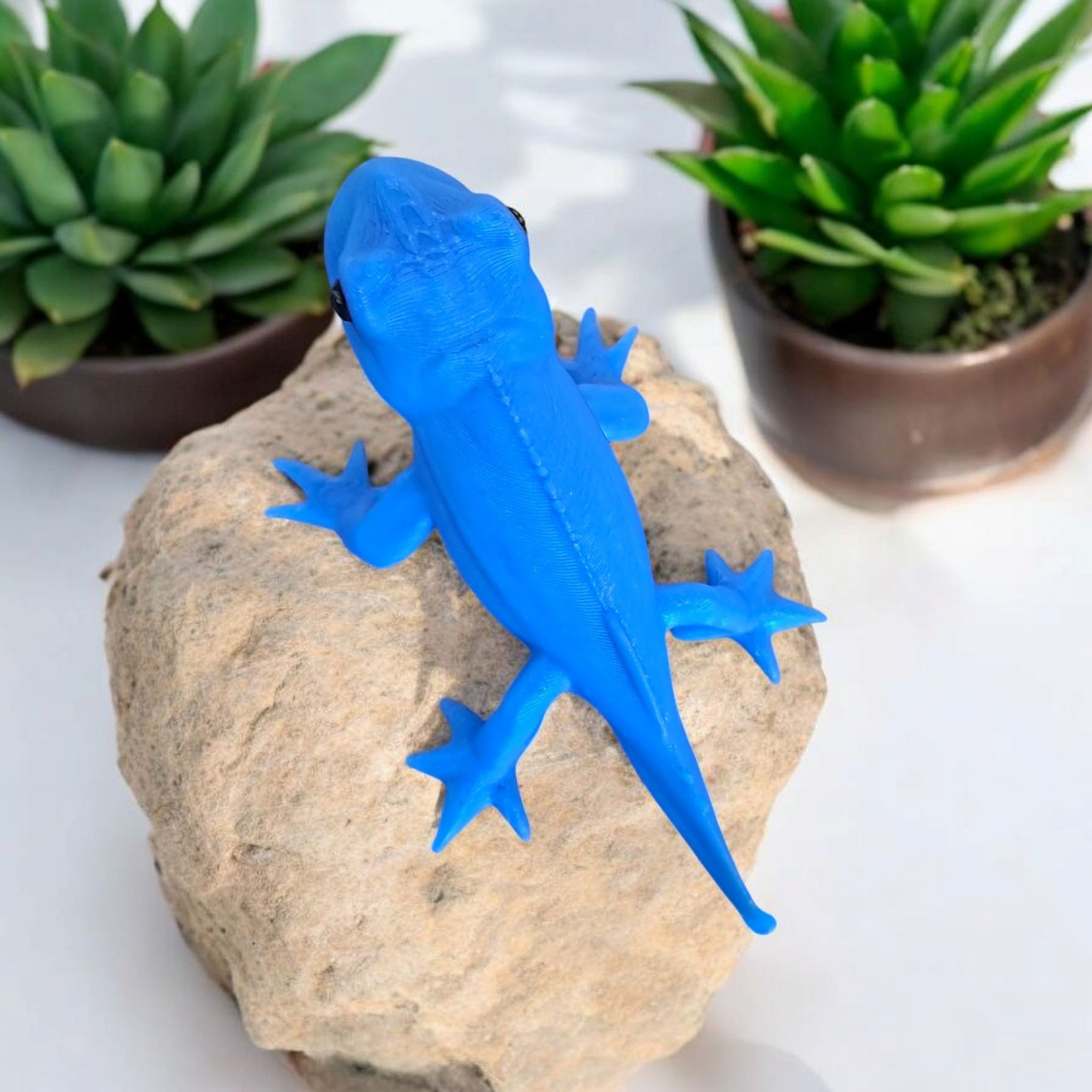 Small Fantasy Lizard, Gecko Figure 3D print product image 4 by Deltaprints