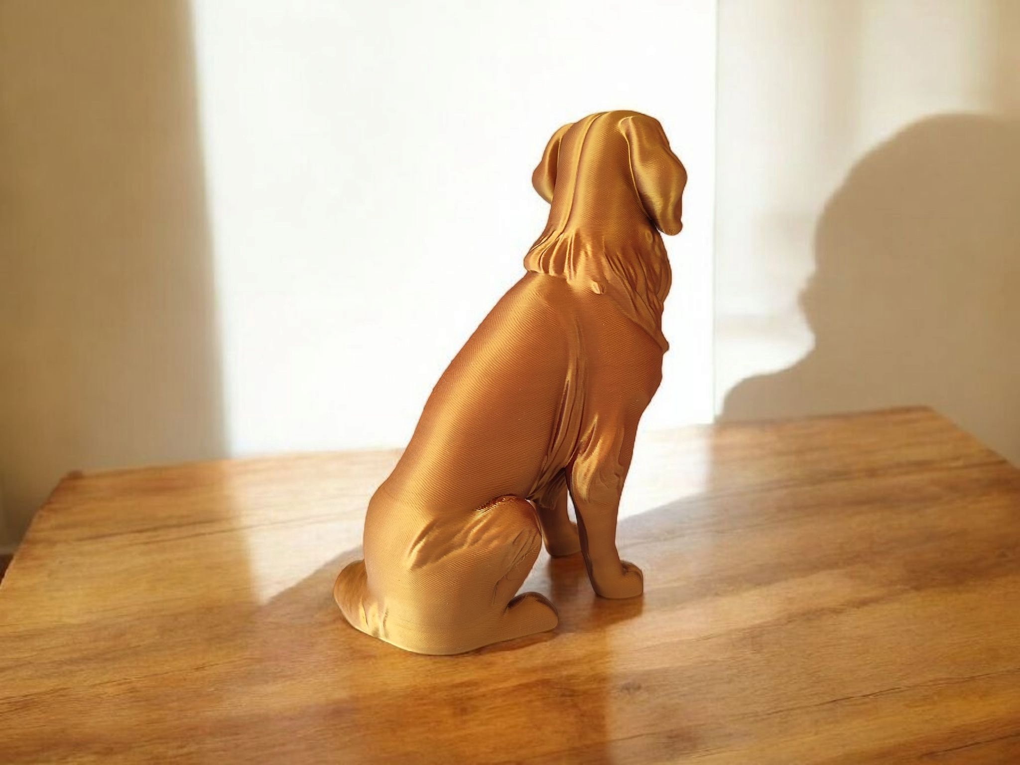 Sculpture #9 – „Golden Retriever“ 3D print product image 3 by Deltaprints