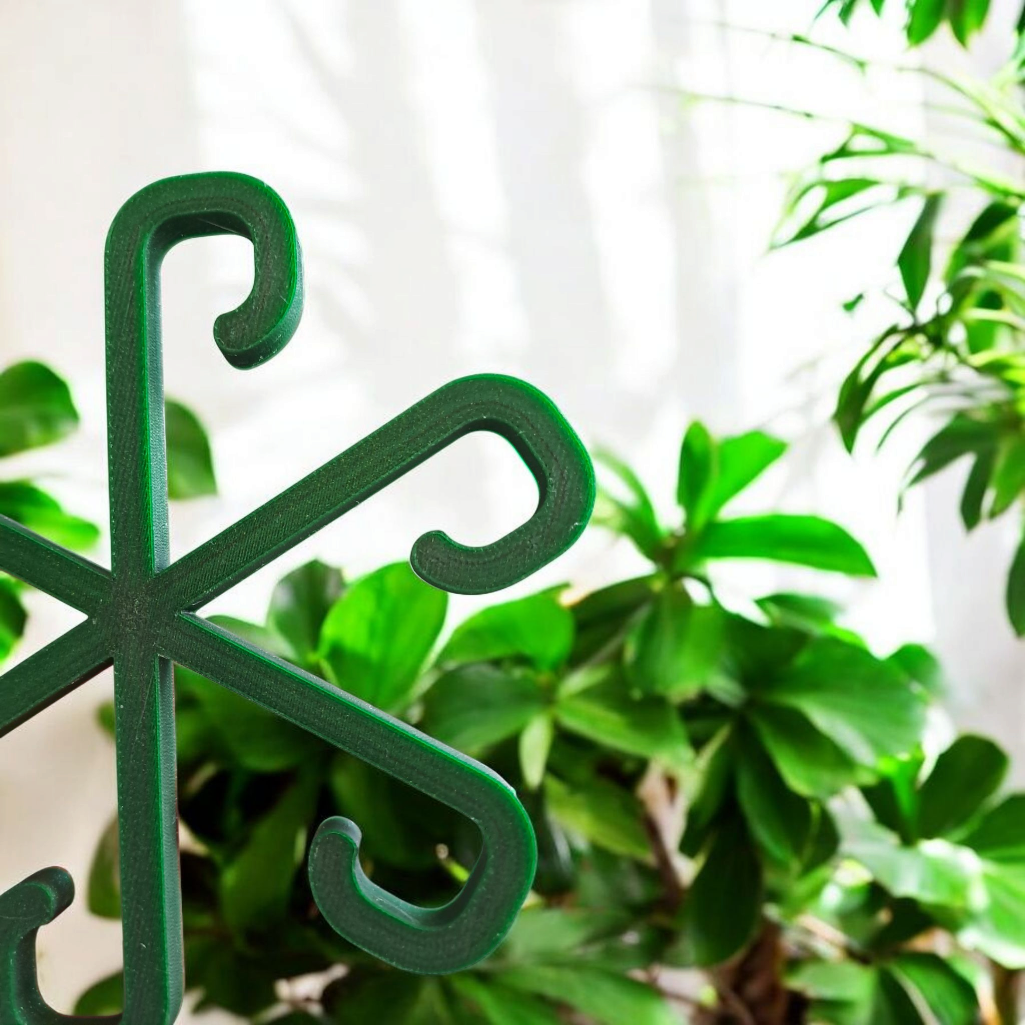 Stable Plant Support Hooks 3D print product image 4 by Deltaprints