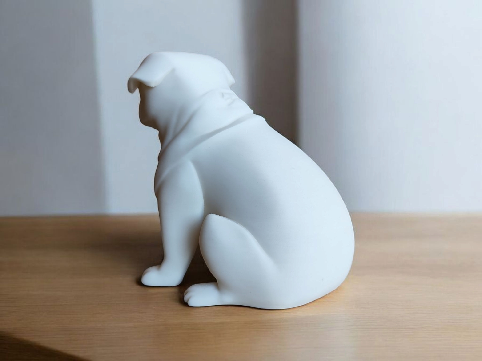 Sculpture #12 – The Chubby Pug 3D print product image 3 by Deltaprints