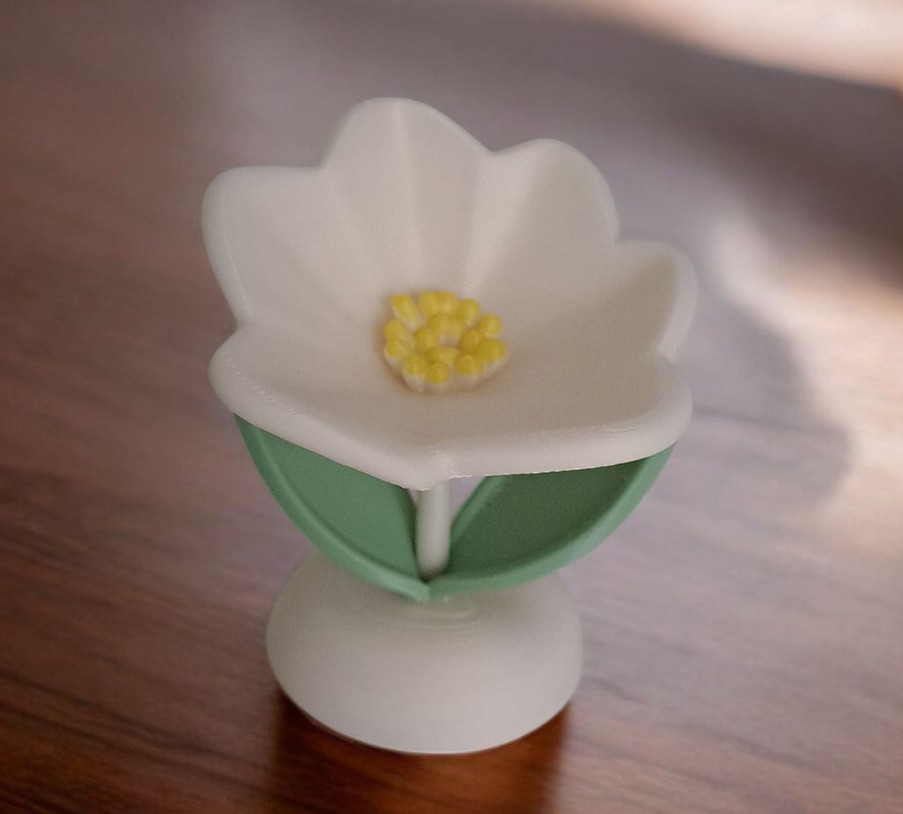 The Eternal Spring Flower – commercial STL model for 3D printing by Deltaprints