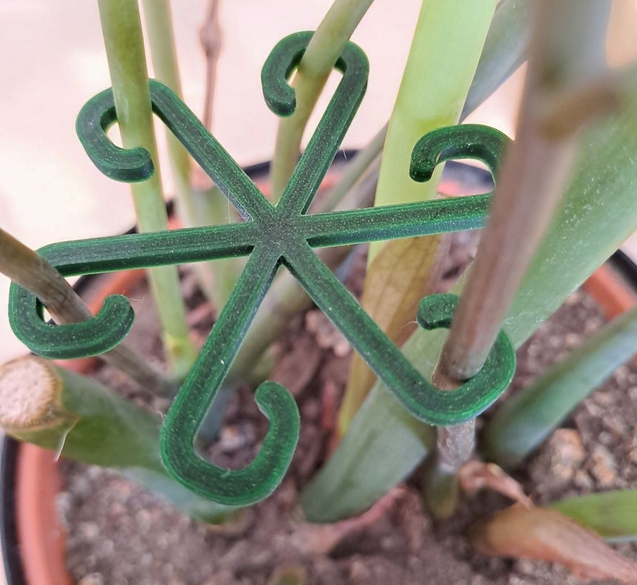 Stable Plant Support Hooks – commercial STL model for 3D printing by Deltaprints