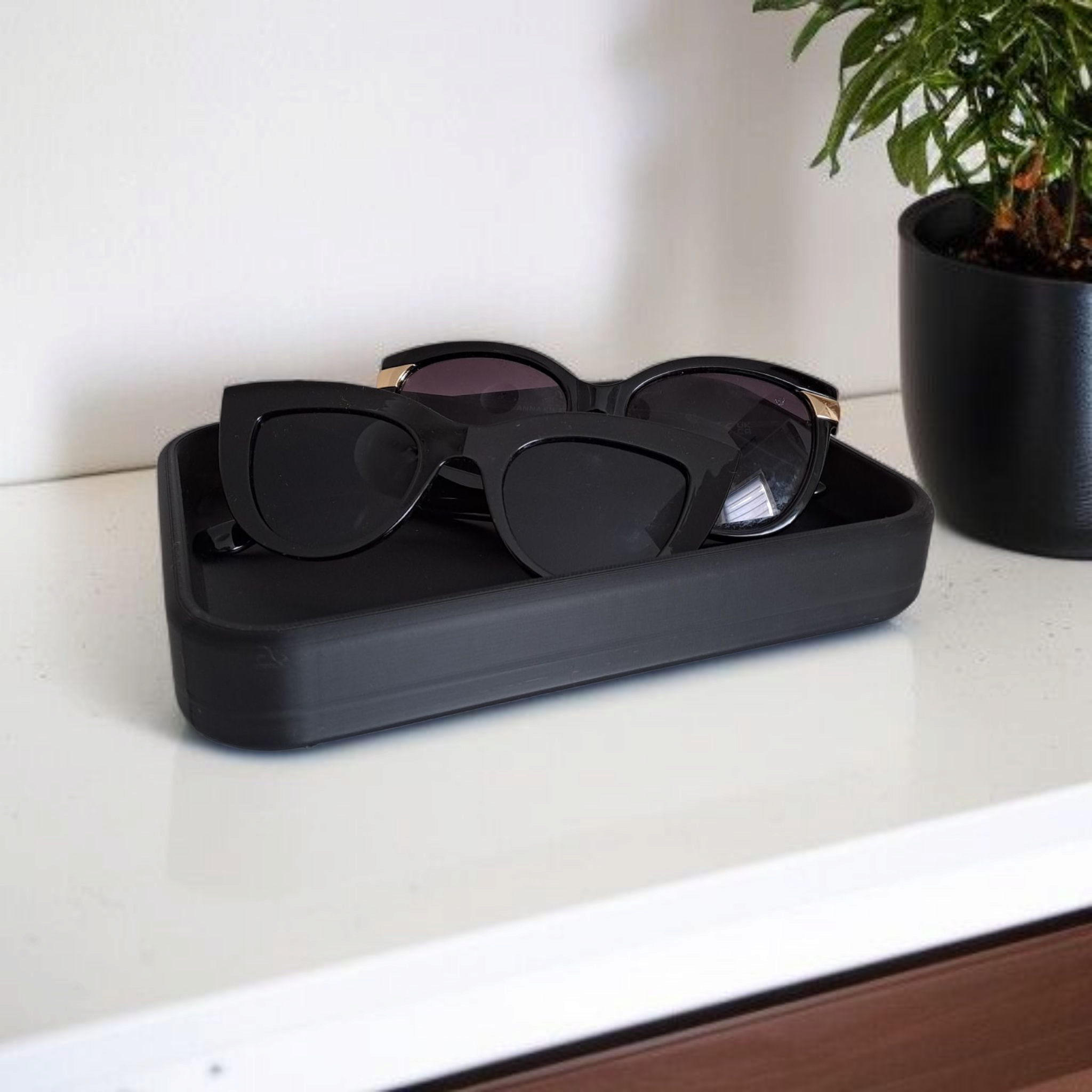 Modern, Minimalist Rectangular Catchall Tray 3D print product image 2 by Deltaprints