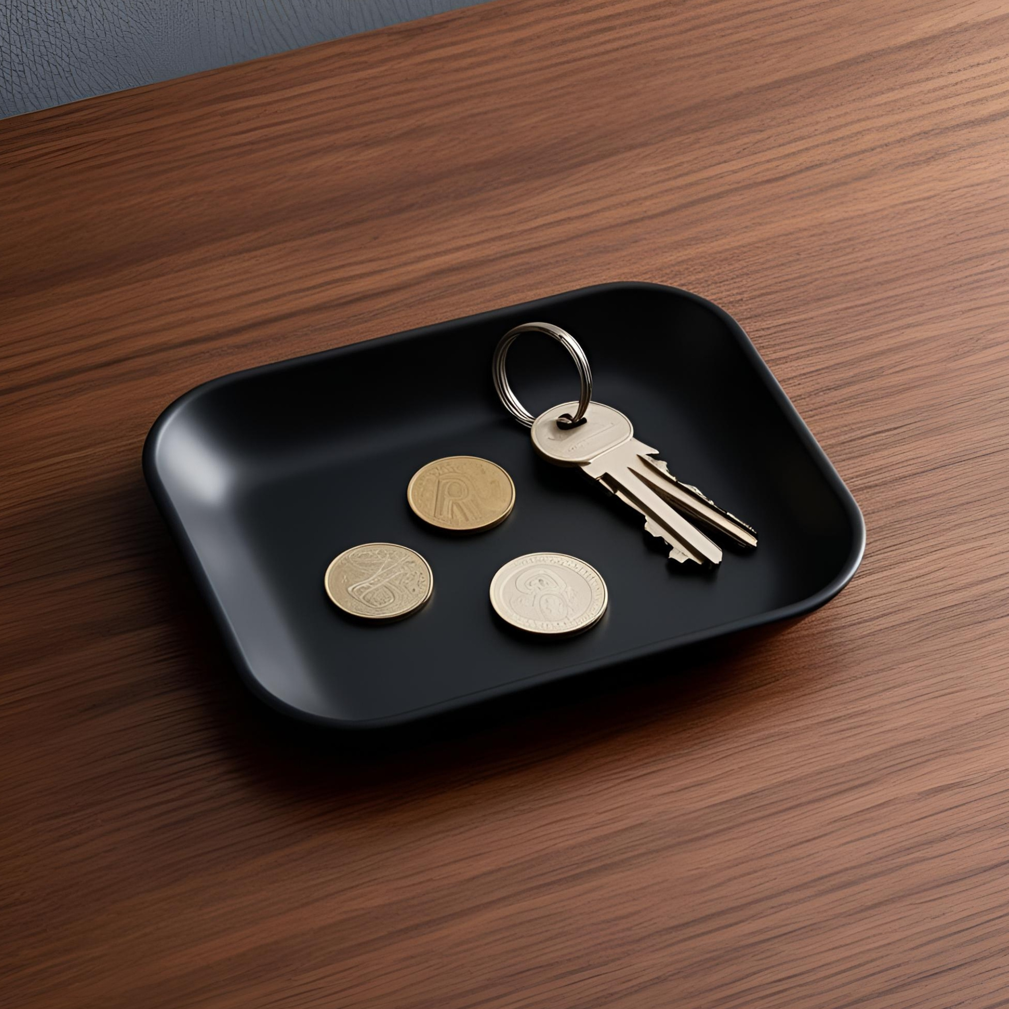 Small Modern Key and Coin Tray, Design Catchalltray commercial STL file Trays for Keys & Coins by Deltaprints