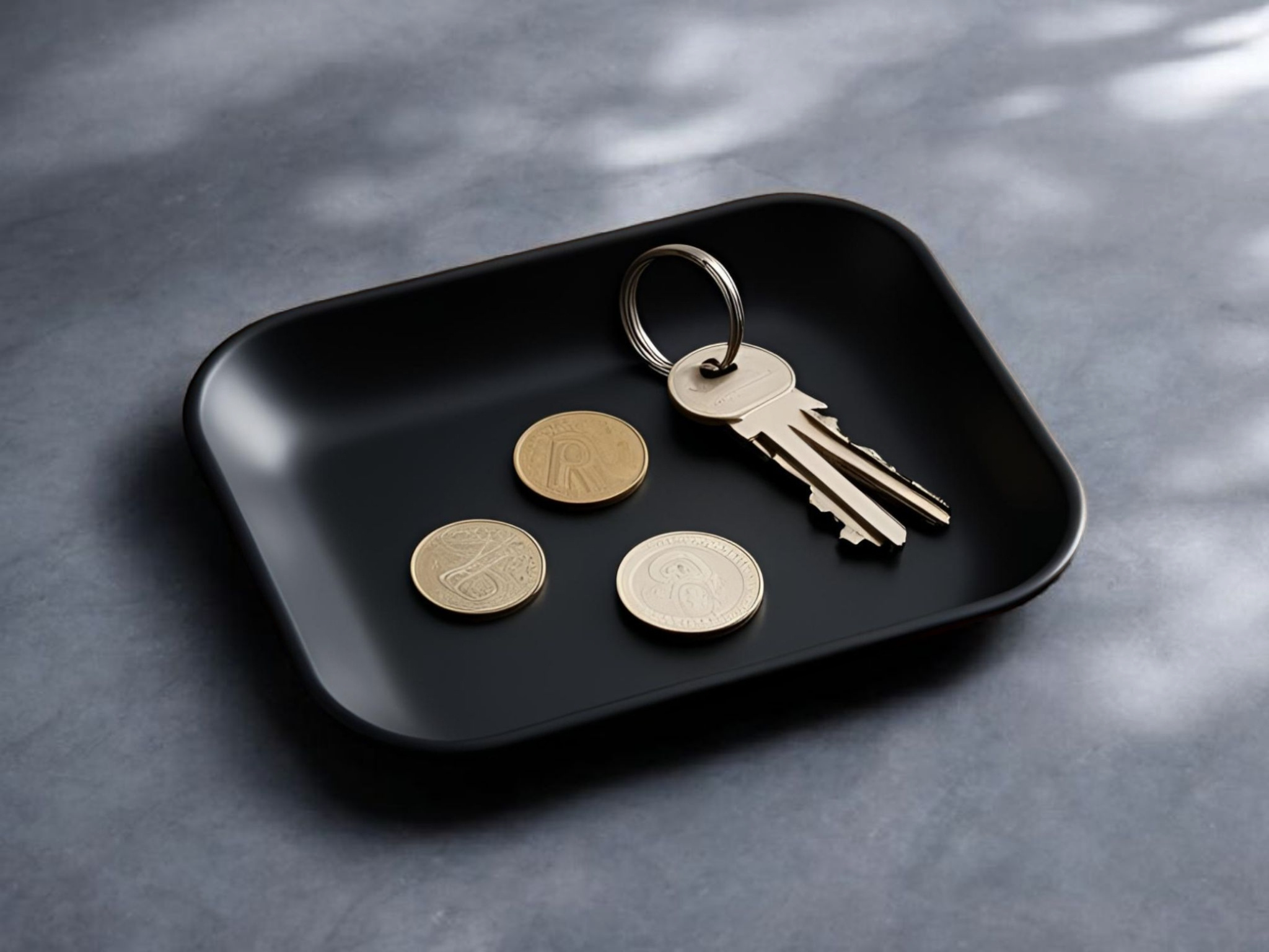 Small Modern Key and Coin Tray, Design Catchalltray 3D print product image 3 by Deltaprints