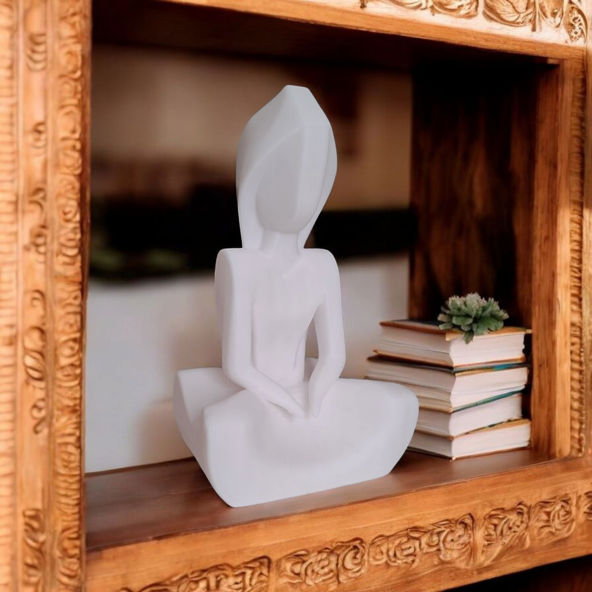 Sculpture #13 – The Silent Woman 3D print product image 2 by Deltaprints